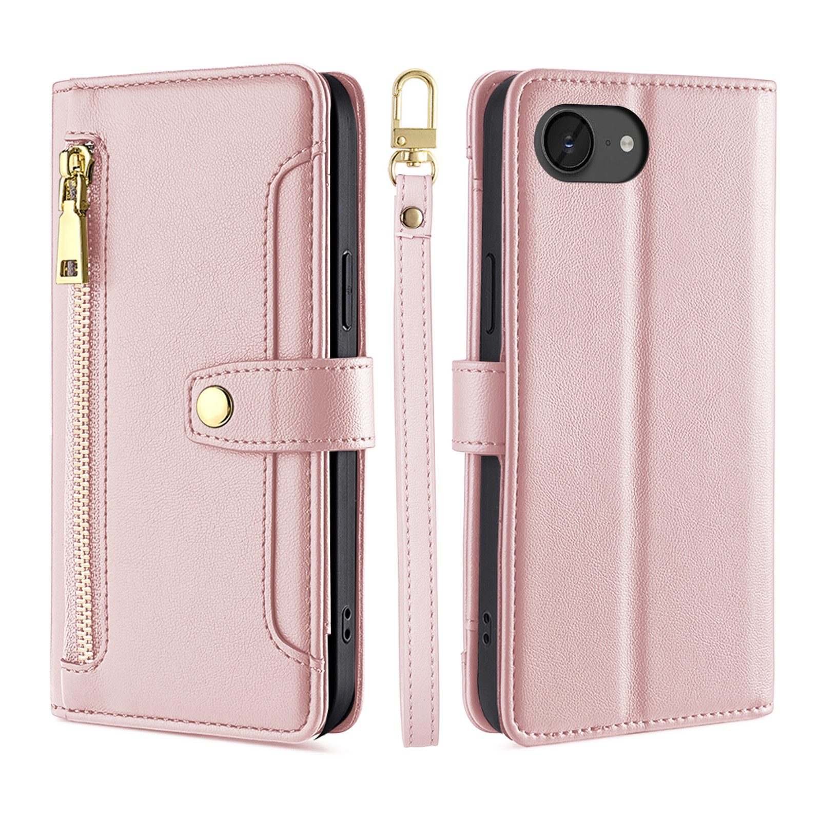 betterfon Handykette mit Portemonnaie für iPhone -Handyhülle Kartenfächern, Hände frei – mit Silikonhülle & Schnur für flexiblen Alltag – Bild 4 von 5