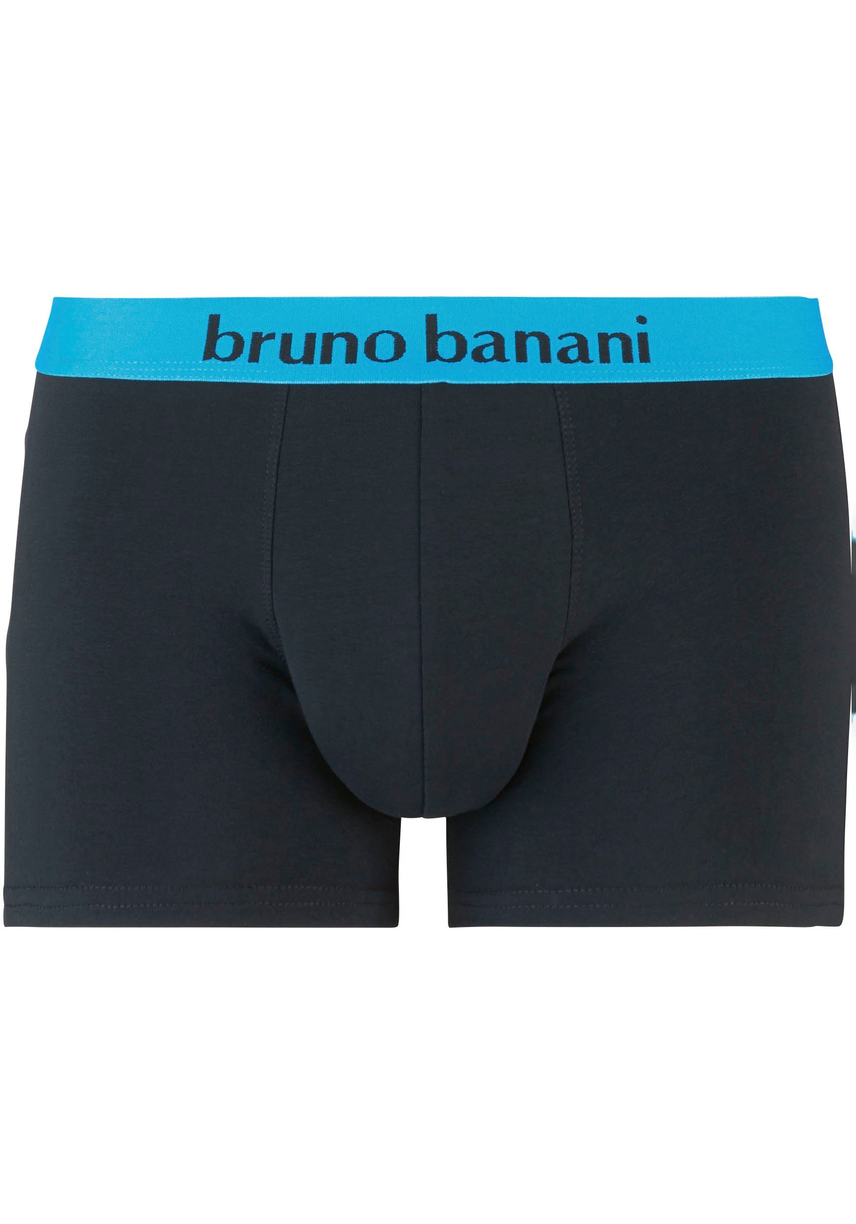 Bruno Banani Boxer Flowing (2er Pack) mit Logo Webbund günstig online kaufen