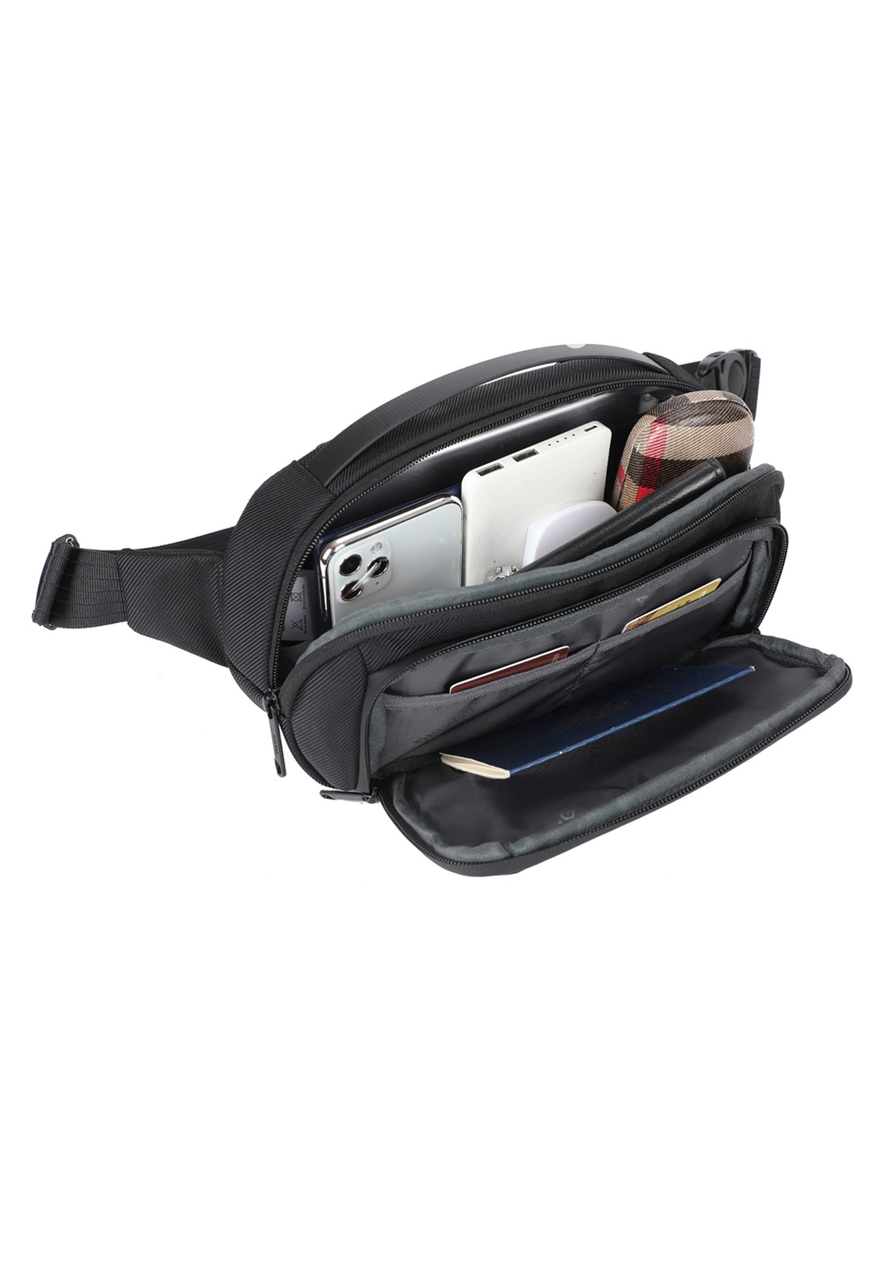NAUTICA Bauchtasche Bauchtasche 2,5L – leichte Crossbody Bag für Damen & Herren