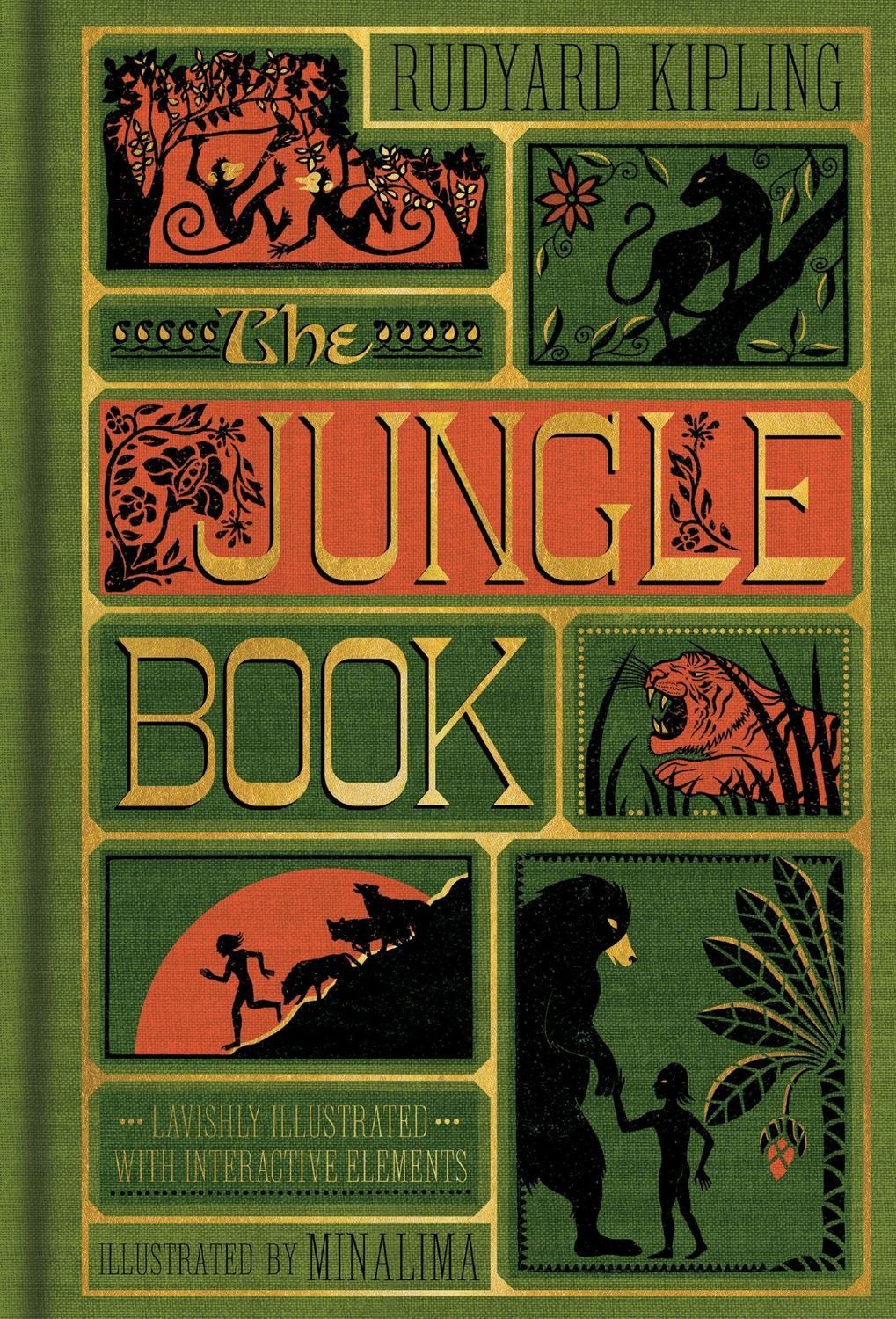 Belletristik The Jungle Book (MinaLima Edition) (Illustrated with Interactive Eleme Rudyard Kipling