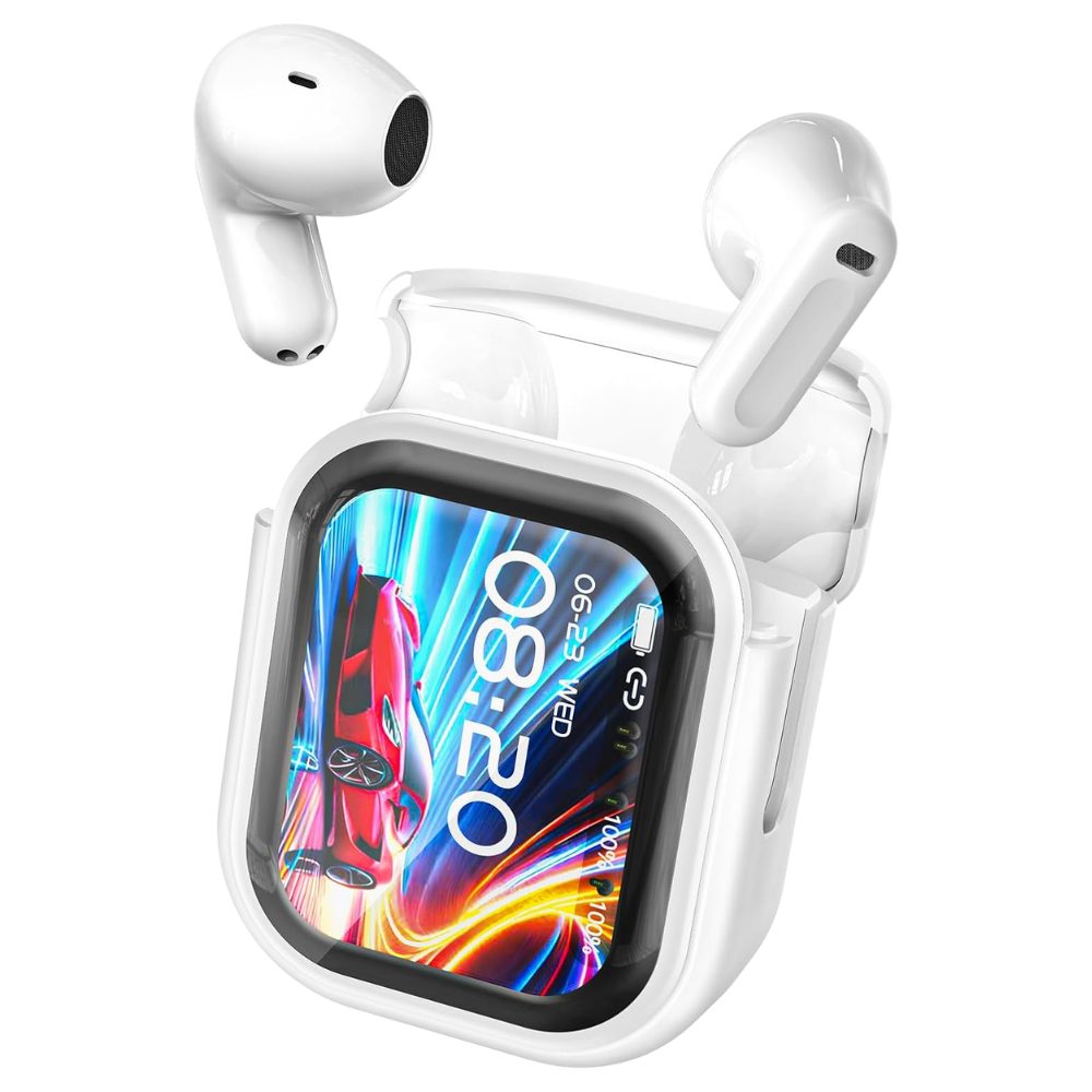 Athlix In-Ear Übersetzungs-Kopfhörer Bluetooth mit Übersetzungsfunktion In-Ear-Kopfhörer (Integriertes Mikrofon & Lautstärkeregelung, IPX4-Wasserschutz)