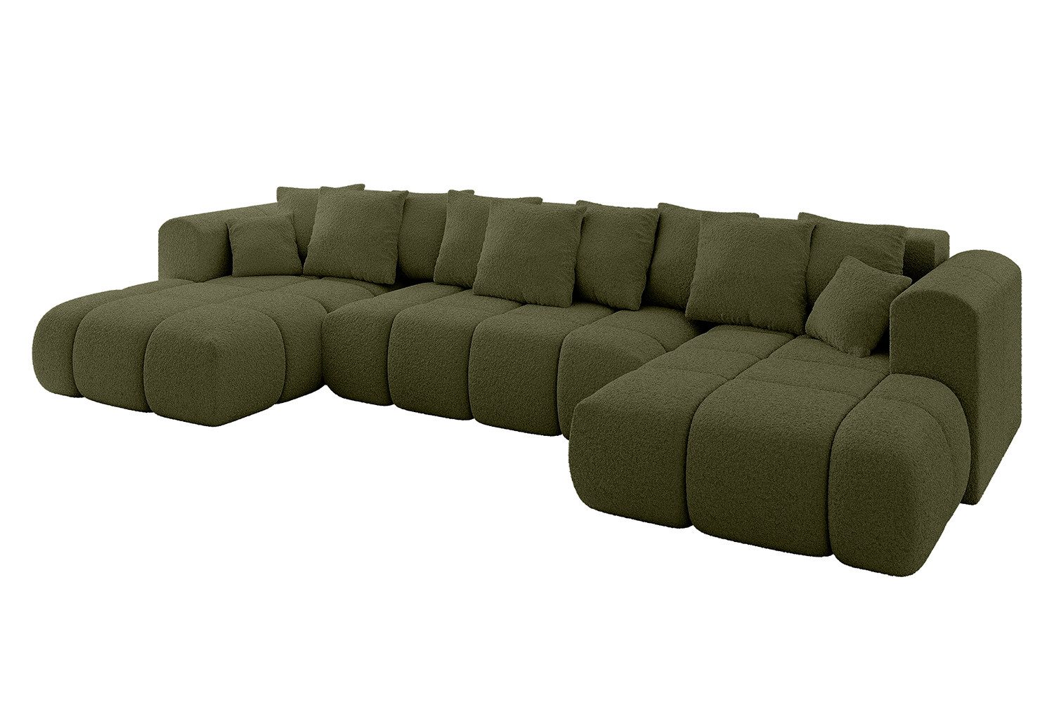 ALTDECOR Wohnlandschaft CLOUD-U-v1, Couch mit Schlaffunktion, Wohnzimmer - günstig online kaufen