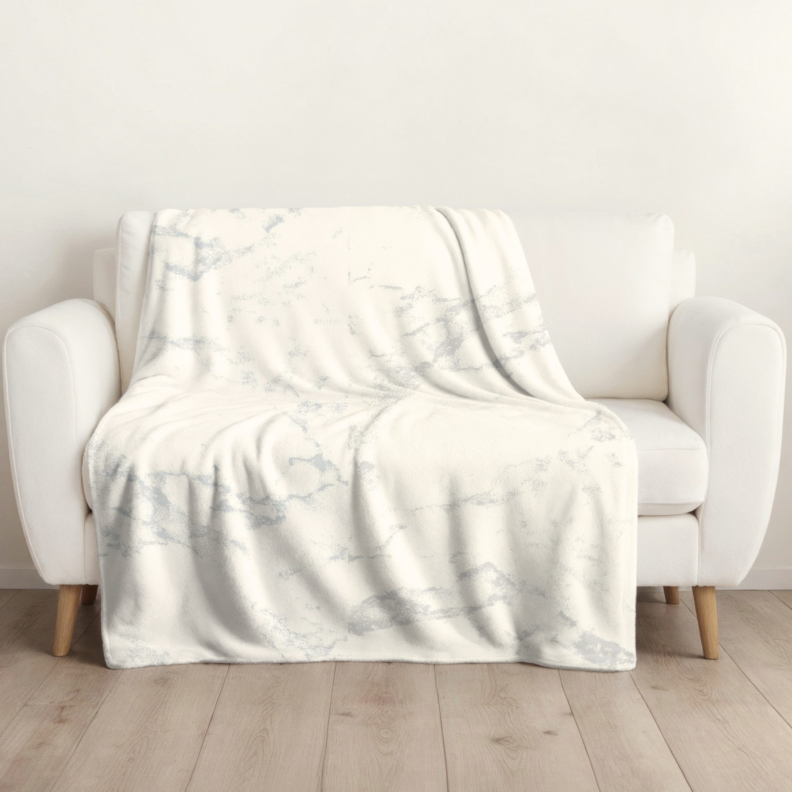 Wohndecke zweifarbiges Design zum Wenden, MTOnlinehandel, günstig online kaufen