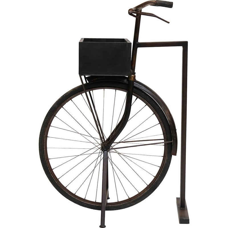 Trademark Pflanzkübel Fahrradfront mit Kasten und Ständer für Pflanzen