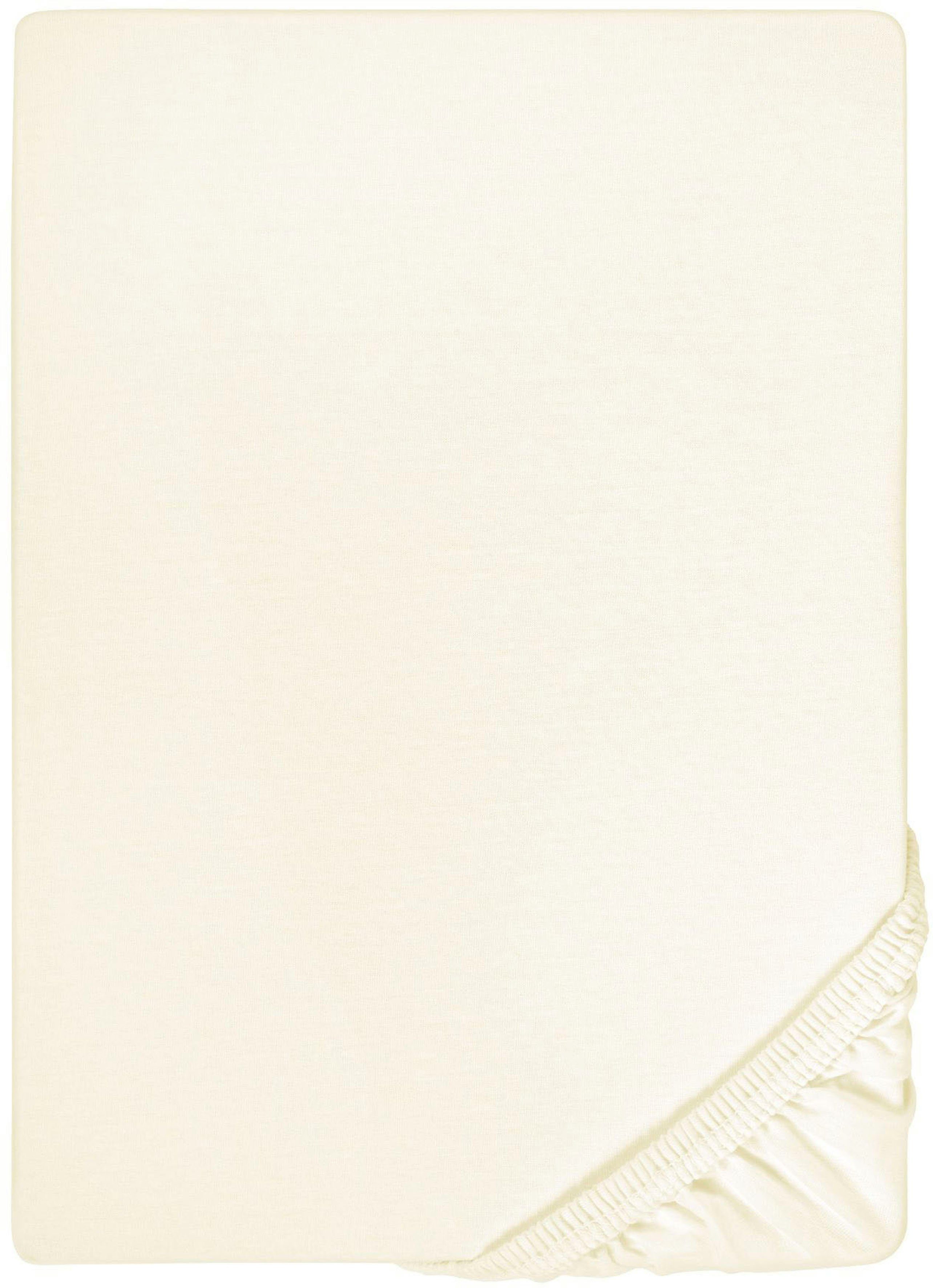 Biberna Spannbettlaken Marc in Gr. 70x140 cm für Kinder, Jersey, Gummizug: rundum, (1 Stück), aus Baumwolle, für Matratzen bis 22 cm Höhe, Kinder, Bettlaken