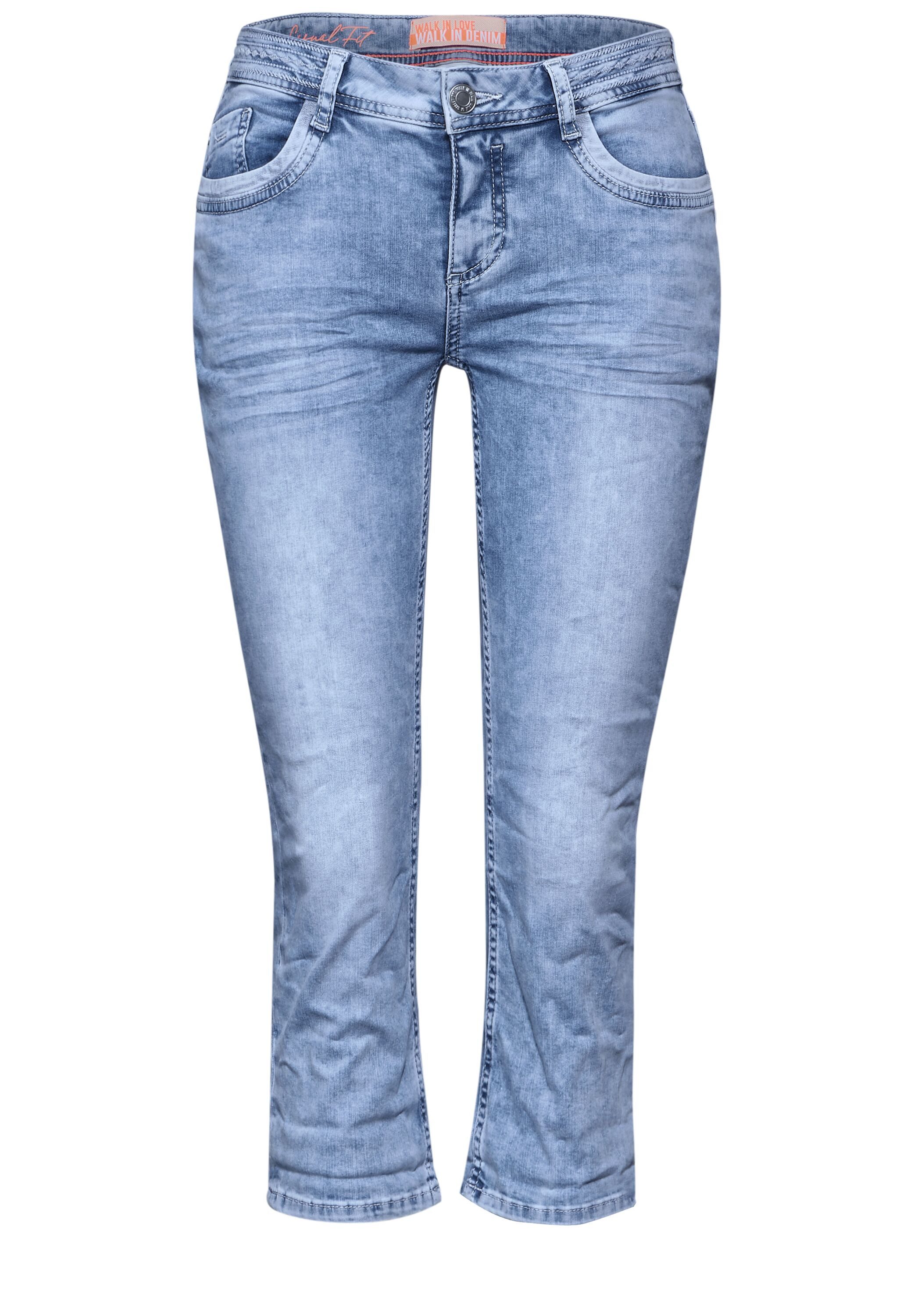 STREET ONE Slim-fit-Jeans 5-Pocket-Style
