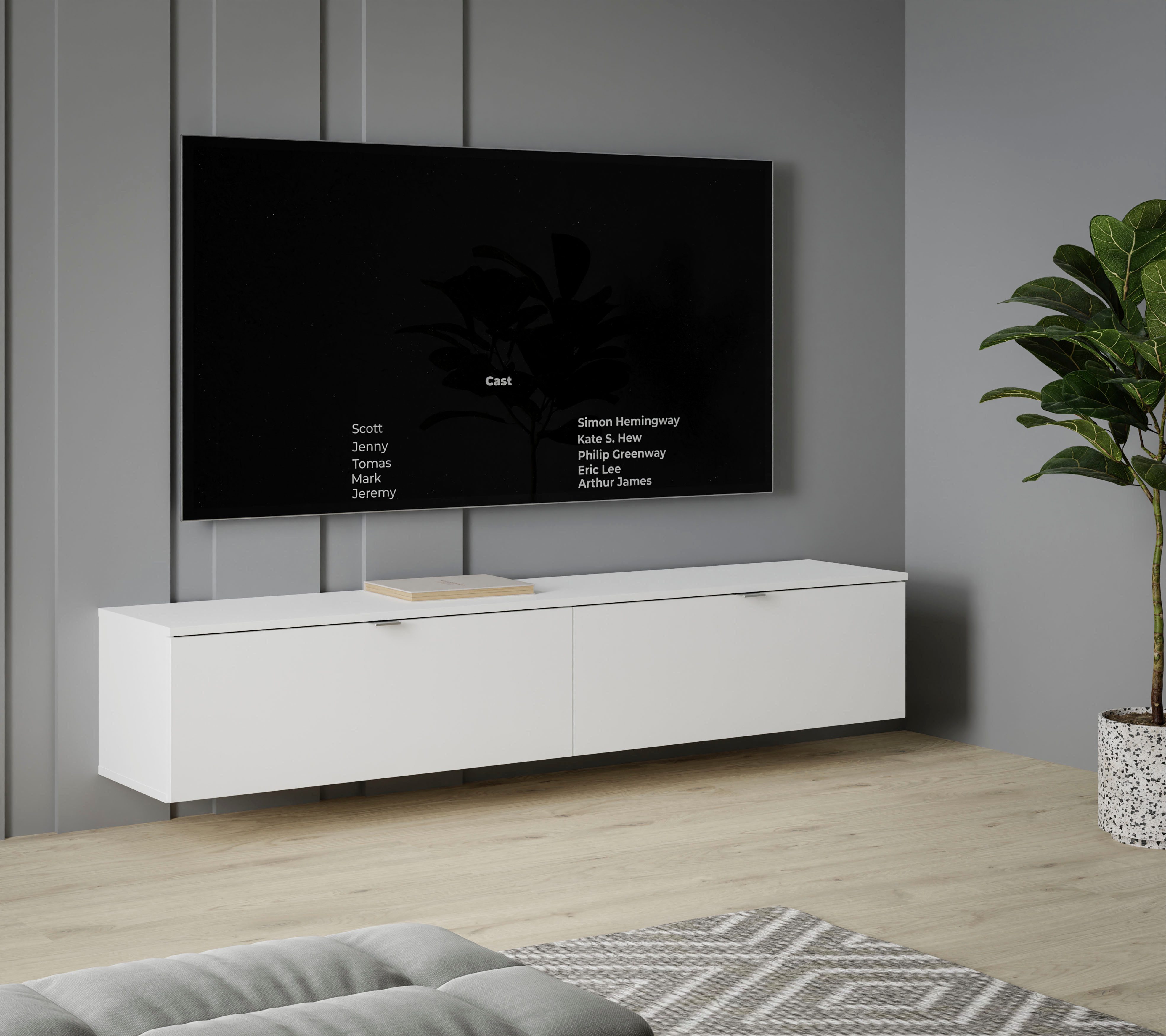 FORTE Lowboard LibertadTV-Board, TV-Schrank, großes TV günstig online kaufen