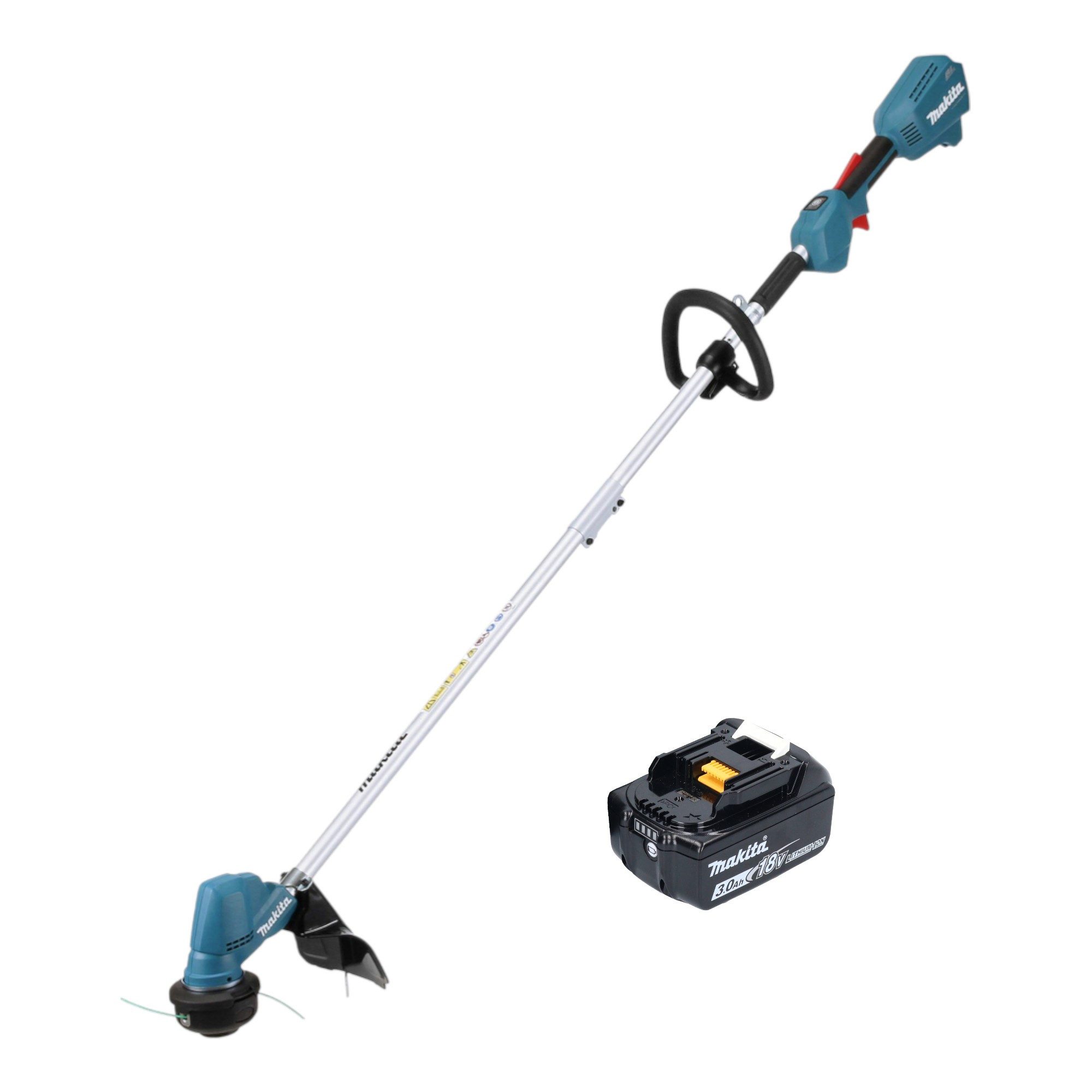 Makita Akku-Rasentrimmer DUR 192 LF1 18 V 300 mm Brushless + 1x Akku 3,0 Ah - ohne Ladegerät