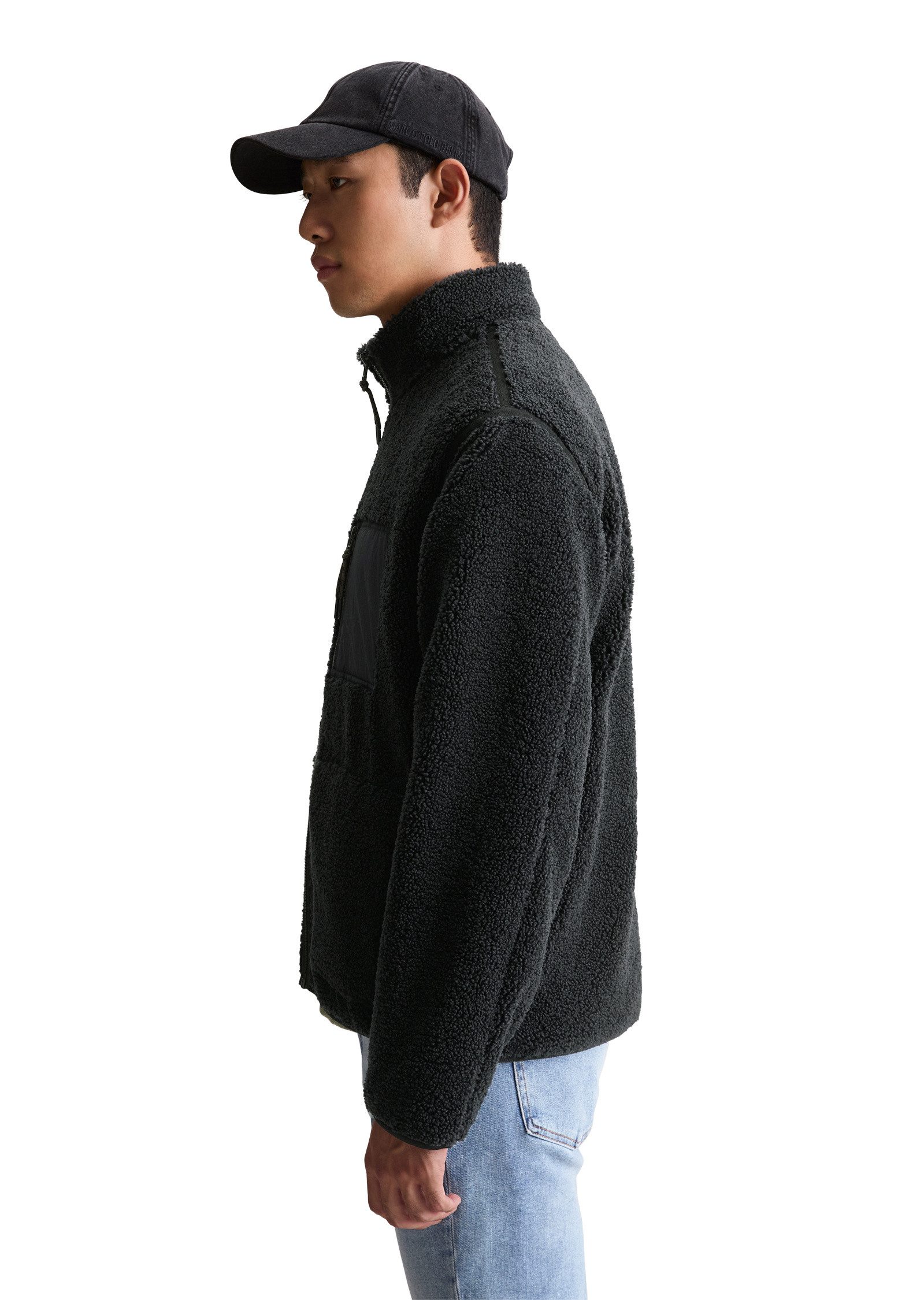 Marc O'Polo DENIM Outdoorjacke mit Nylon-Brusttasche günstig online kaufen