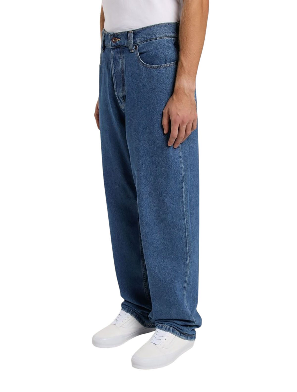 Dickies 5-Pocket-Jeans Thomasville (1-tlg., kein Set) Gewebtes Dickies Label auf der Gesäßtasche