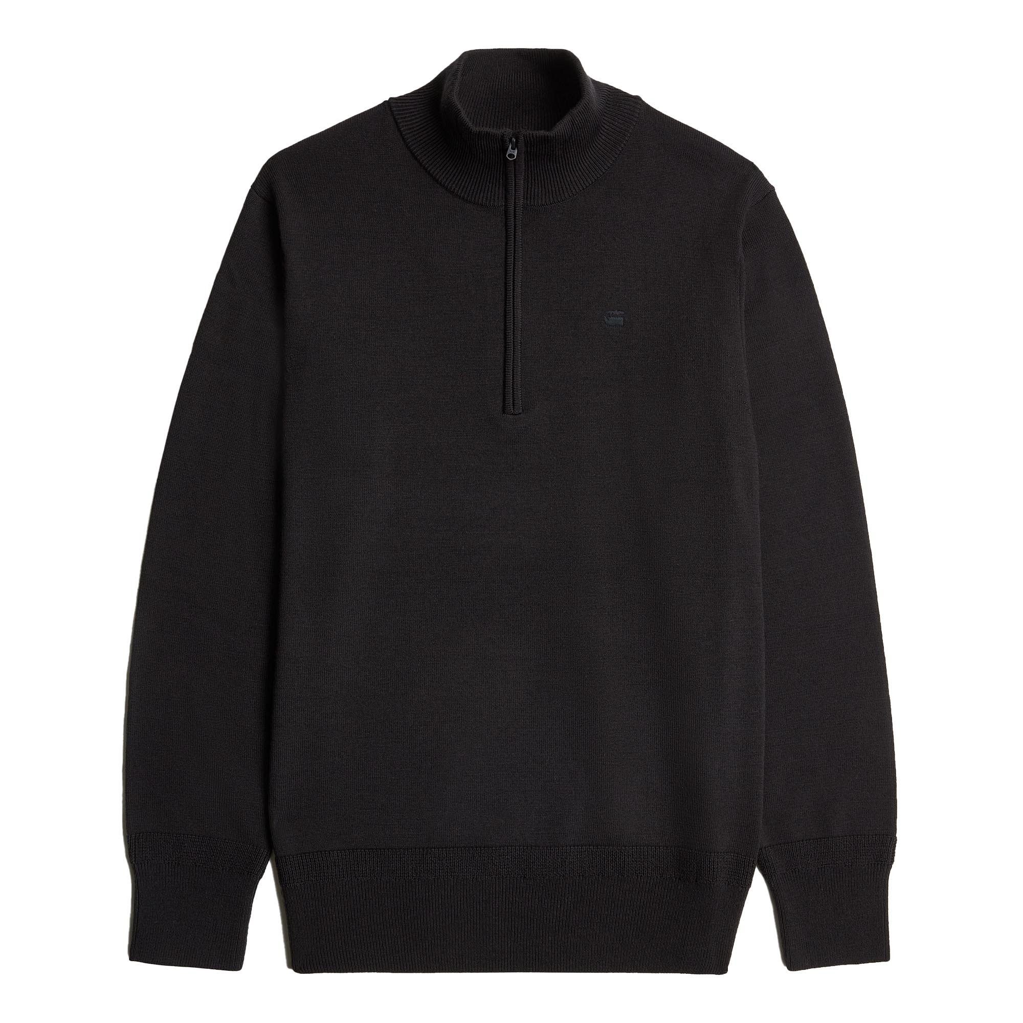 G-STAR Sweatshirt Herren Sweatshirt Wolle Premium Core Half Zip Knit