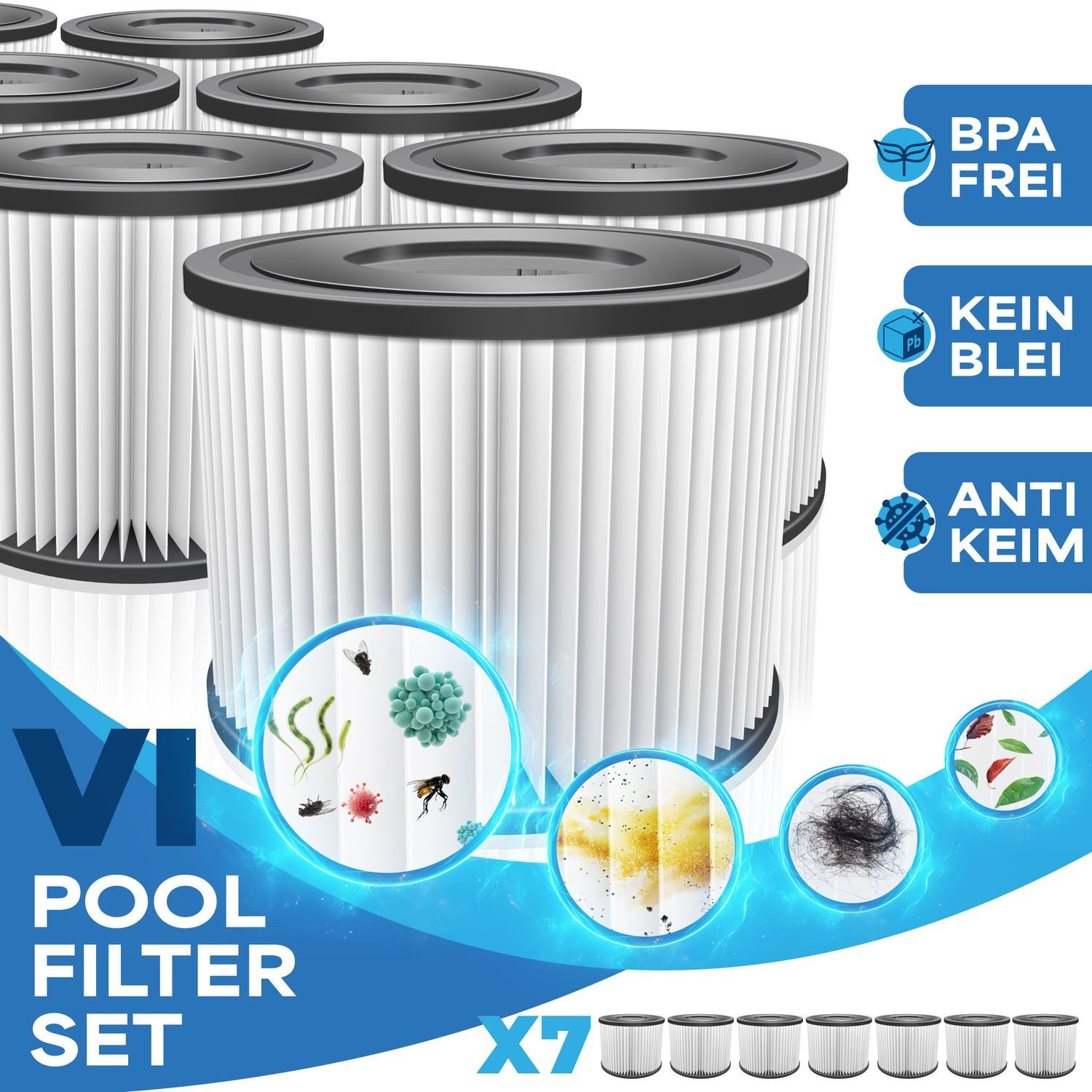 KESSER Pool-Filterkartusche, Zubehör für SPA & günstig online kaufen