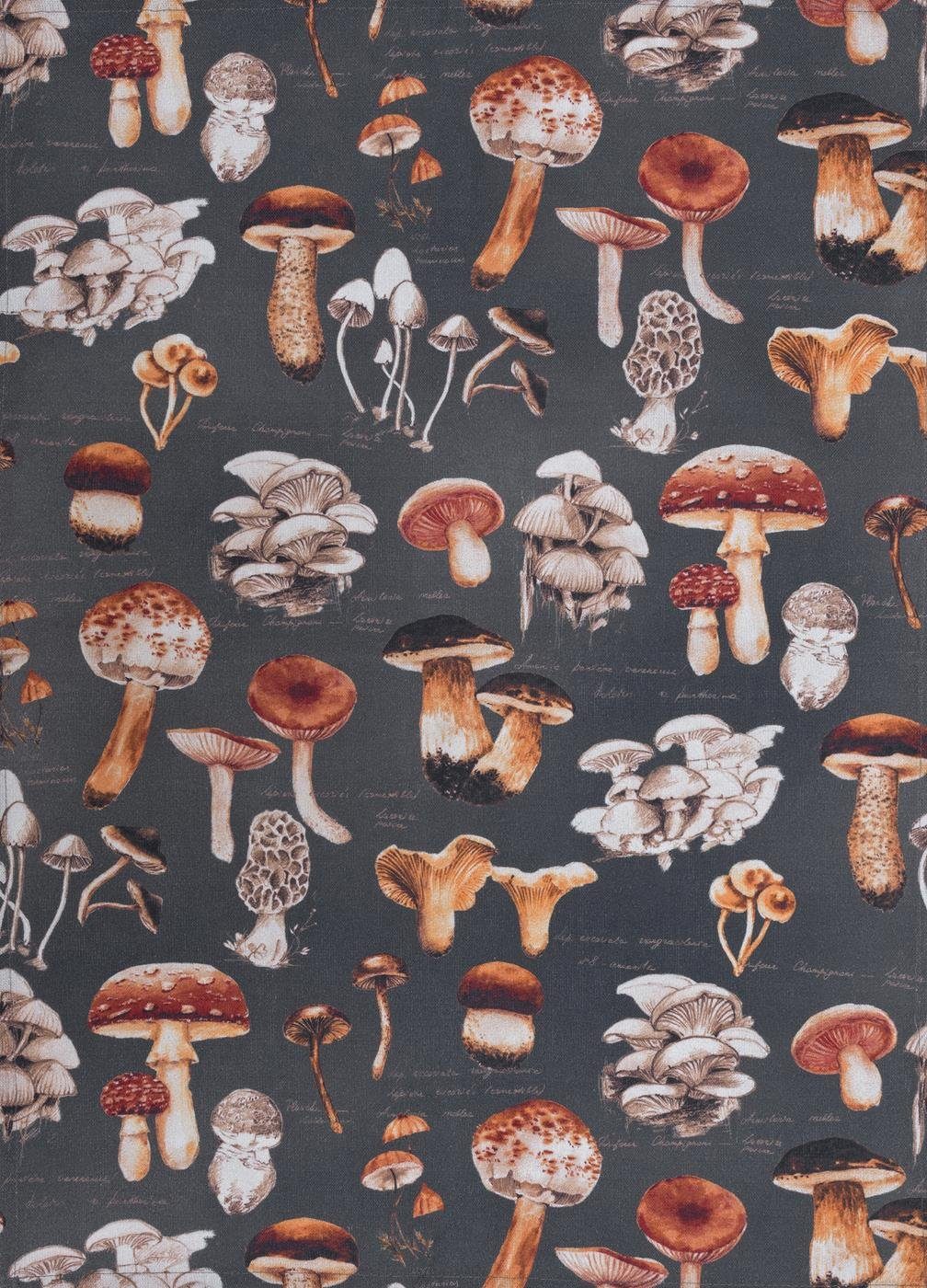 Magma Heimtex Geschirrtuch 2er Set Pilze Digitaldruck 50x70cm Landhausstil günstig online kaufen