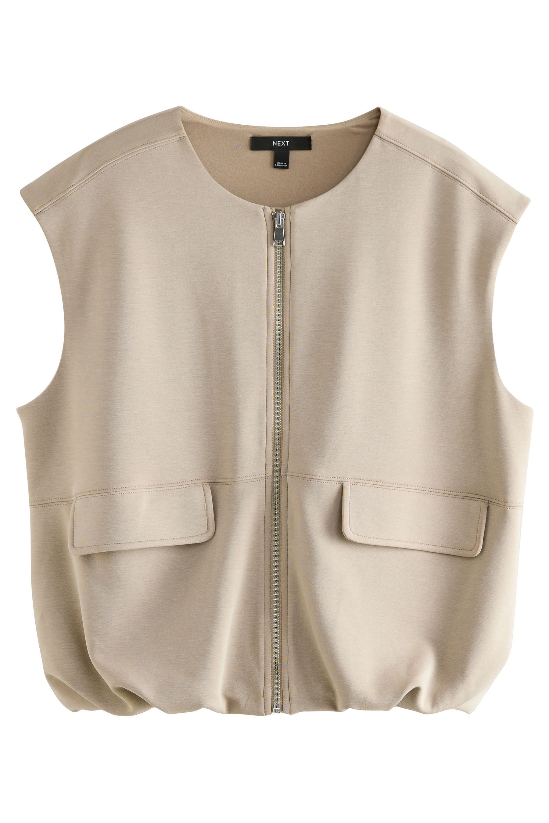 Next Shirtweste Weiche Weste mit Ballonsaum (1-tlg) günstig online kaufen