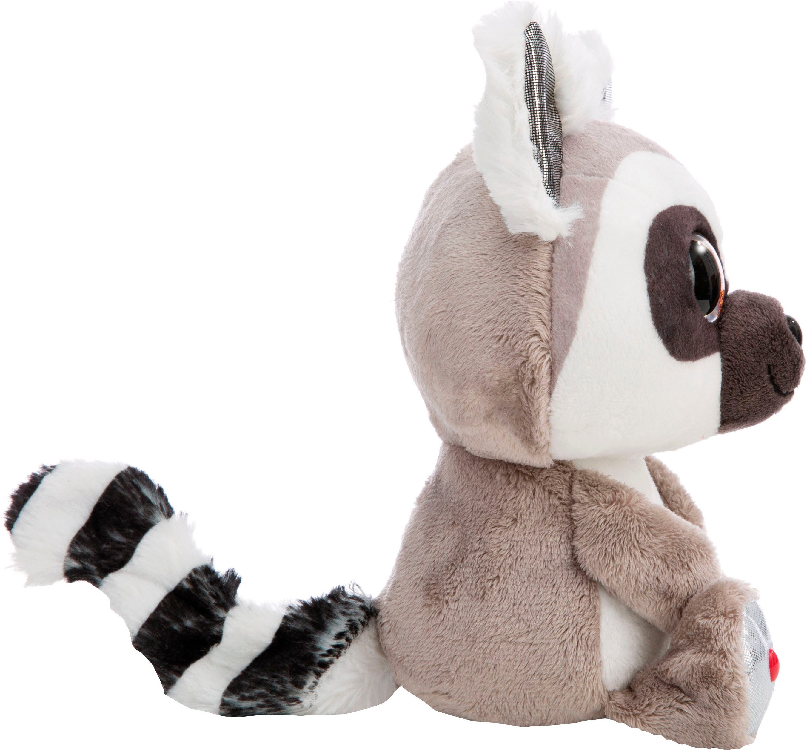 Nici Kuscheltier Glubschis, Lemur King Lou 25 cm schlenkernd
