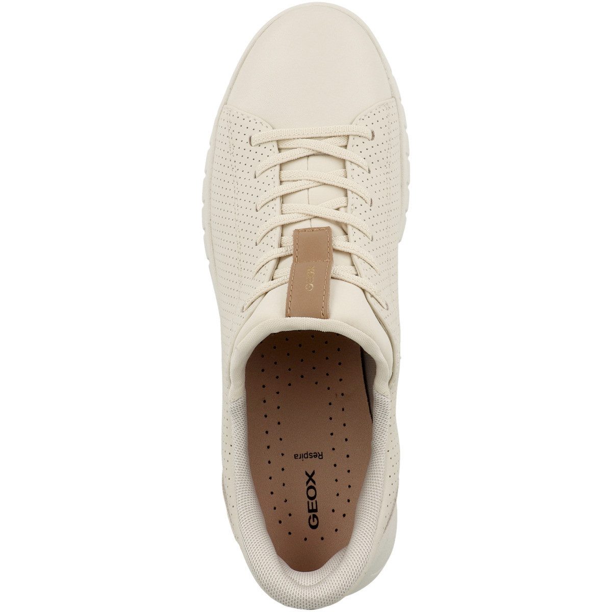 Geox D Flextride Plus Damen Sneaker Turnschuhe, Sportschuhe, Freizeitschuhe, Halbschuhe, Schnürschuhe