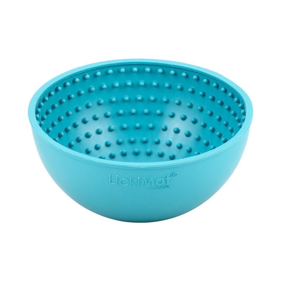 Thumbnail - LickiMat Antischlingnapf Wobble turquoise
