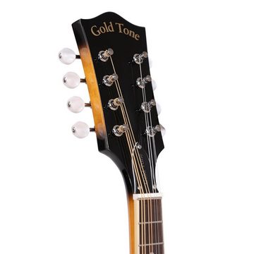 Gold Tone Mandoline Gold Tone GM-50+ A-Stil Mandoline mit Tonabnehmer und Tasche