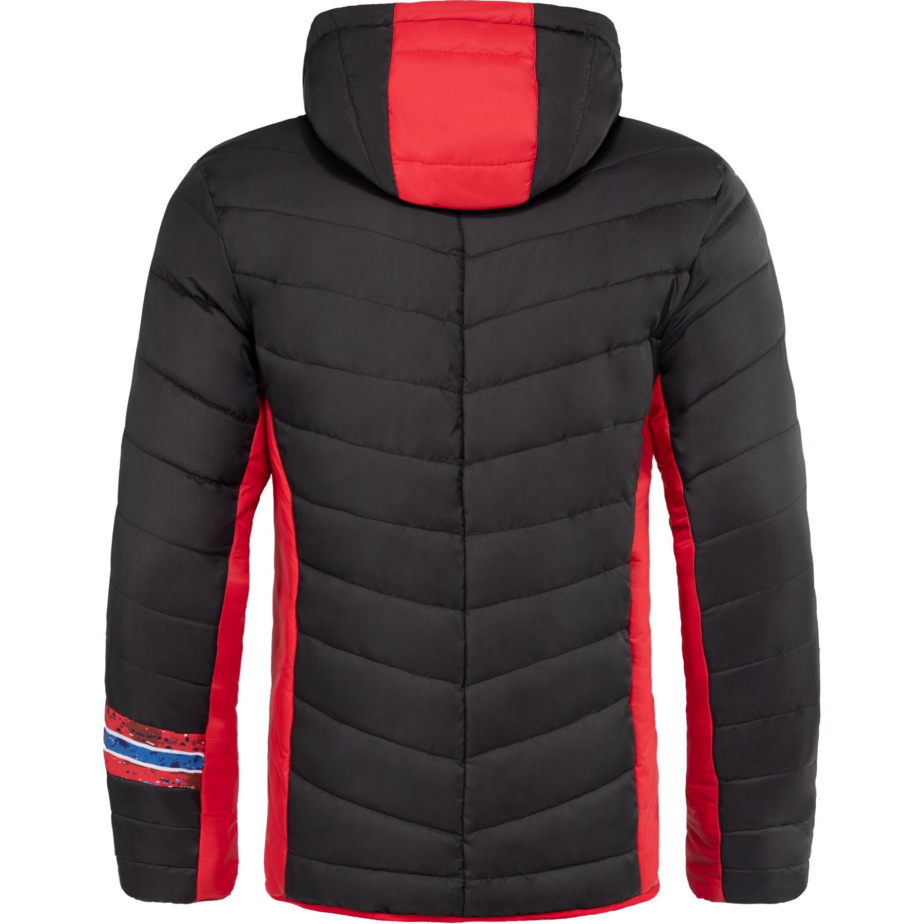 Nebulus Winterjacke NATURAL, P5017 - Herren, schwarz-rot, XXL