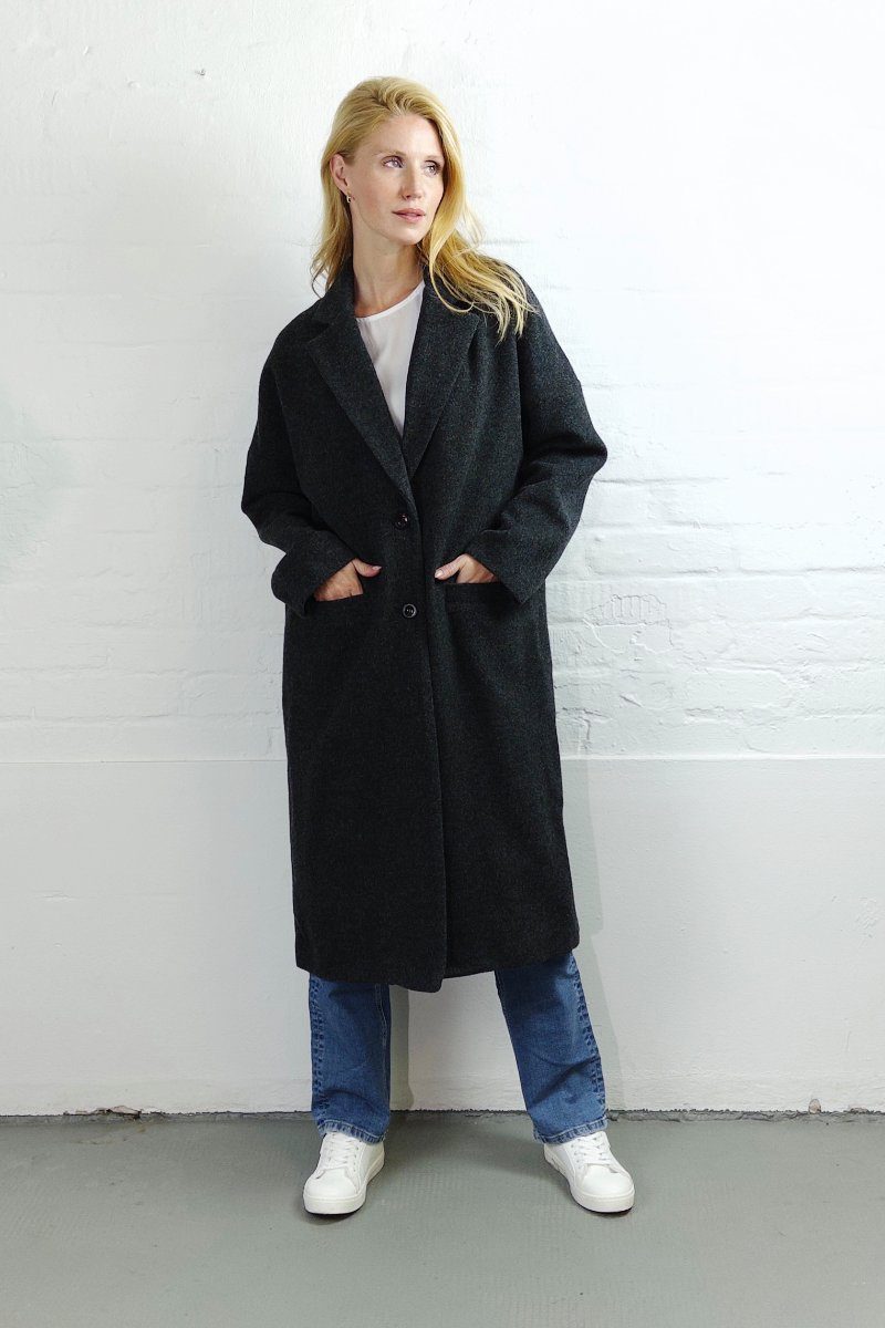 wunderwerk Wollmantel Oversize merino coat