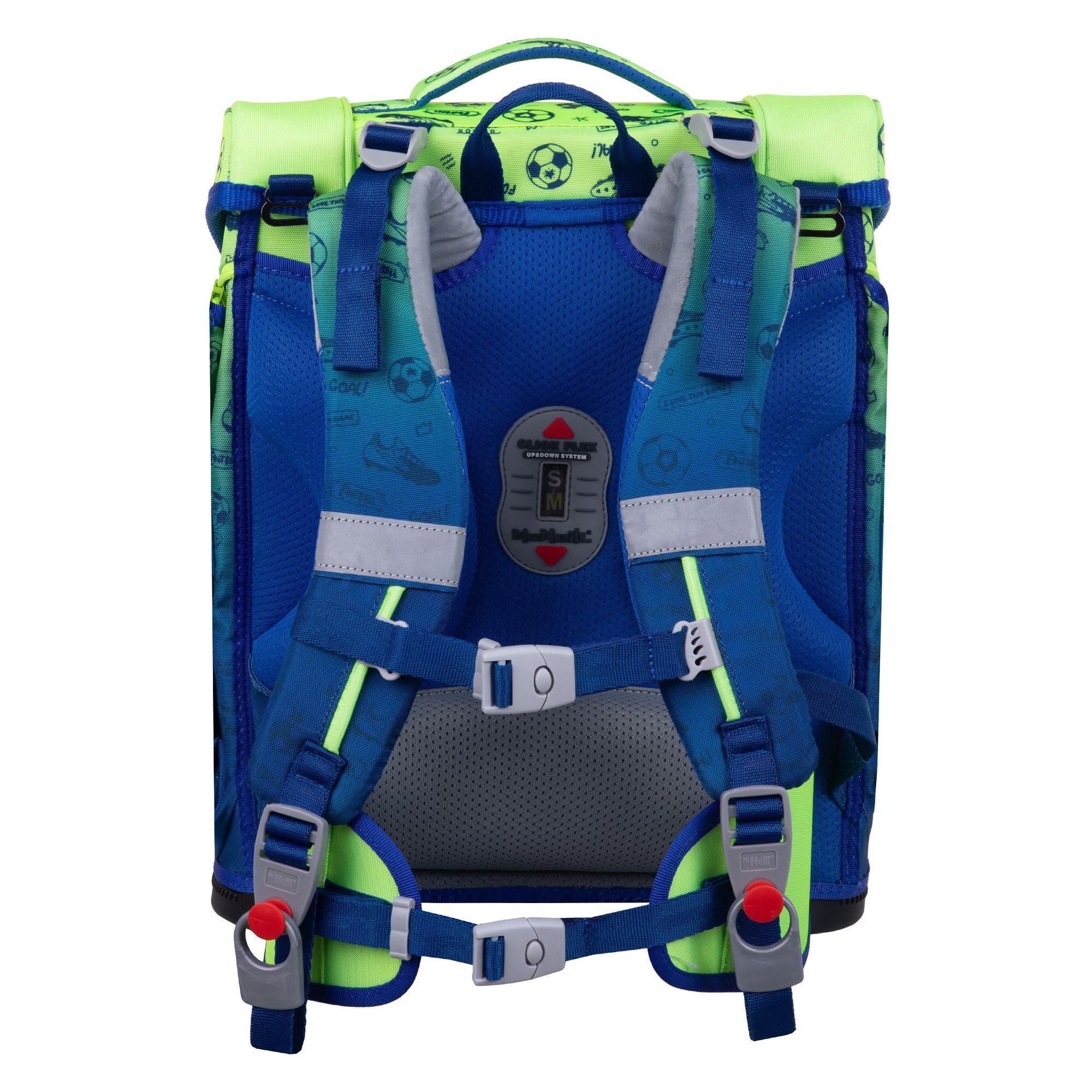 McNeill Schulranzen Perfecto (5-tlg), Polyester