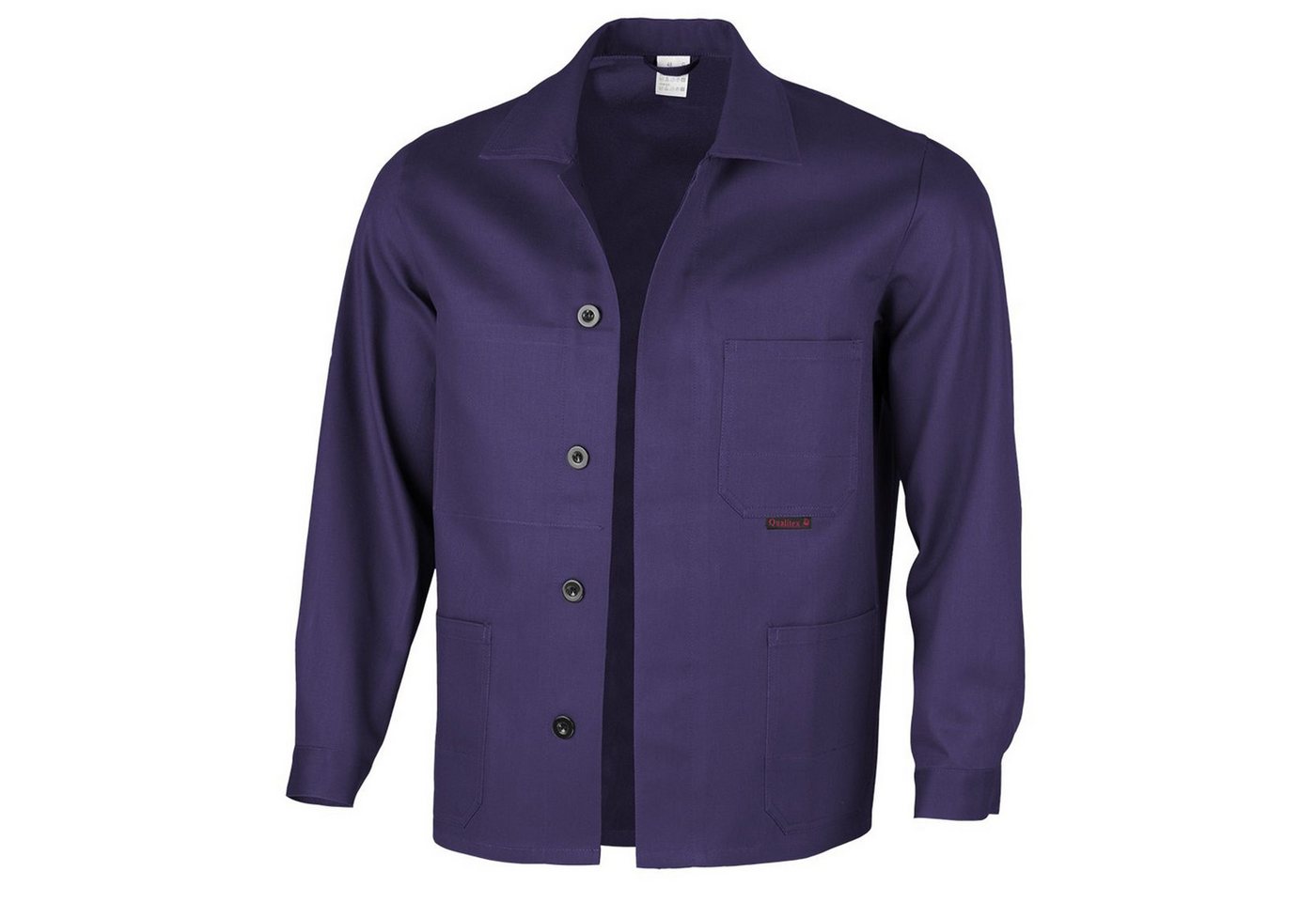 Qualitex Workwear Arbeitsjacke lange classical Werkstattjacke - BW 270 g - aus reiner Baumwolle