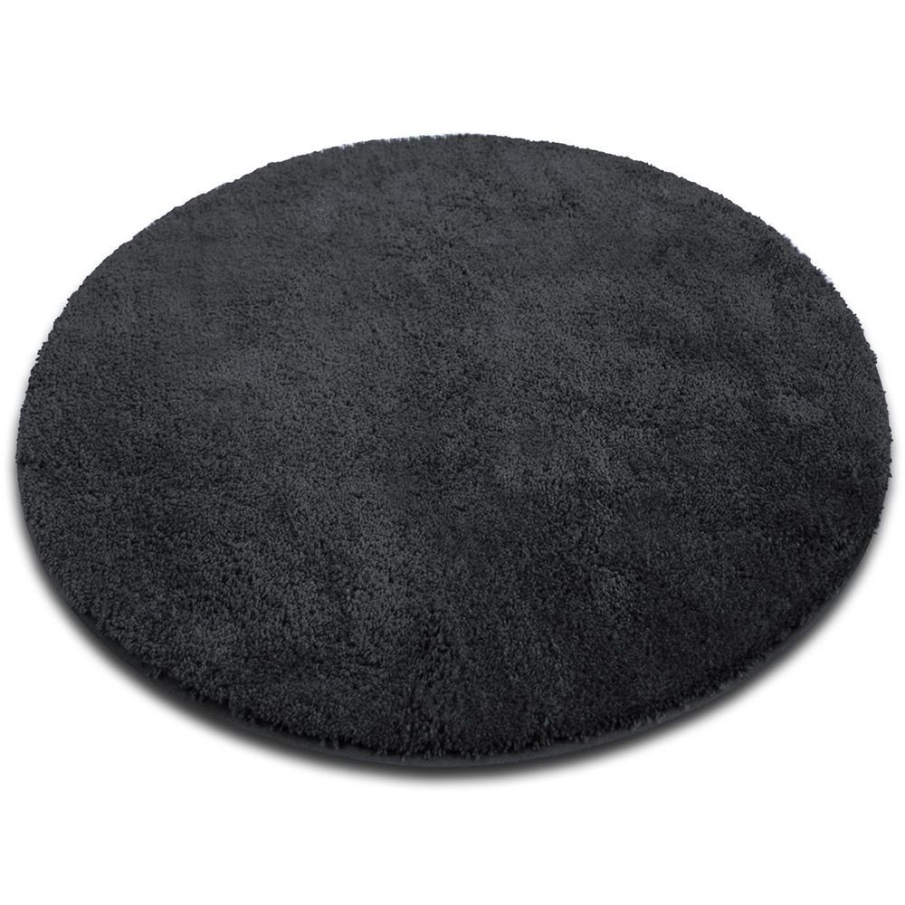 Karat Badematte Karat Hazy Rund, Viele Farben & Größen, Polyester, rutschfe günstig online kaufen