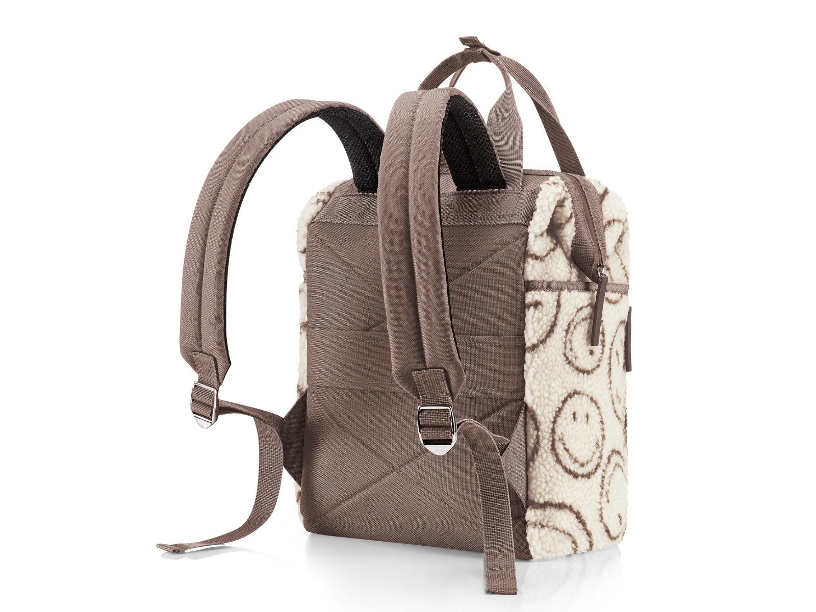 REISENTHEL® Rucksack allrounder R smiley® teddy chocolate – Bild 3 von 4