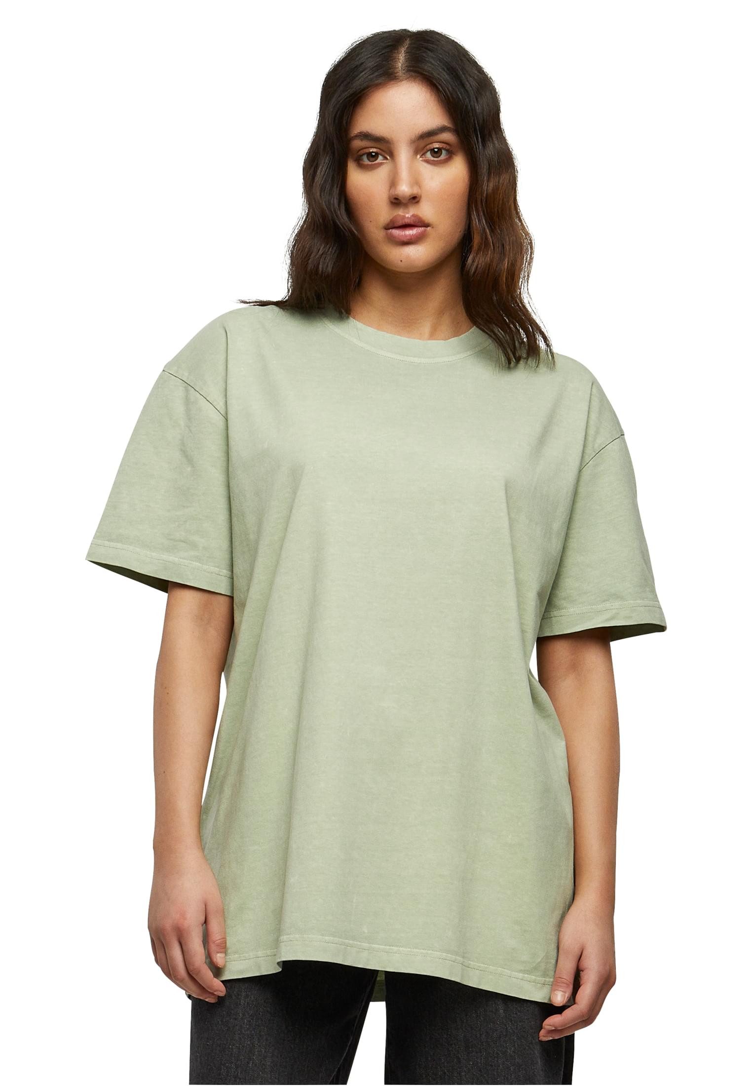 urbandreamz T-Shirt Damen Kurzarm Oversized Acid Wash T-Shirt Rundhals günstig online kaufen