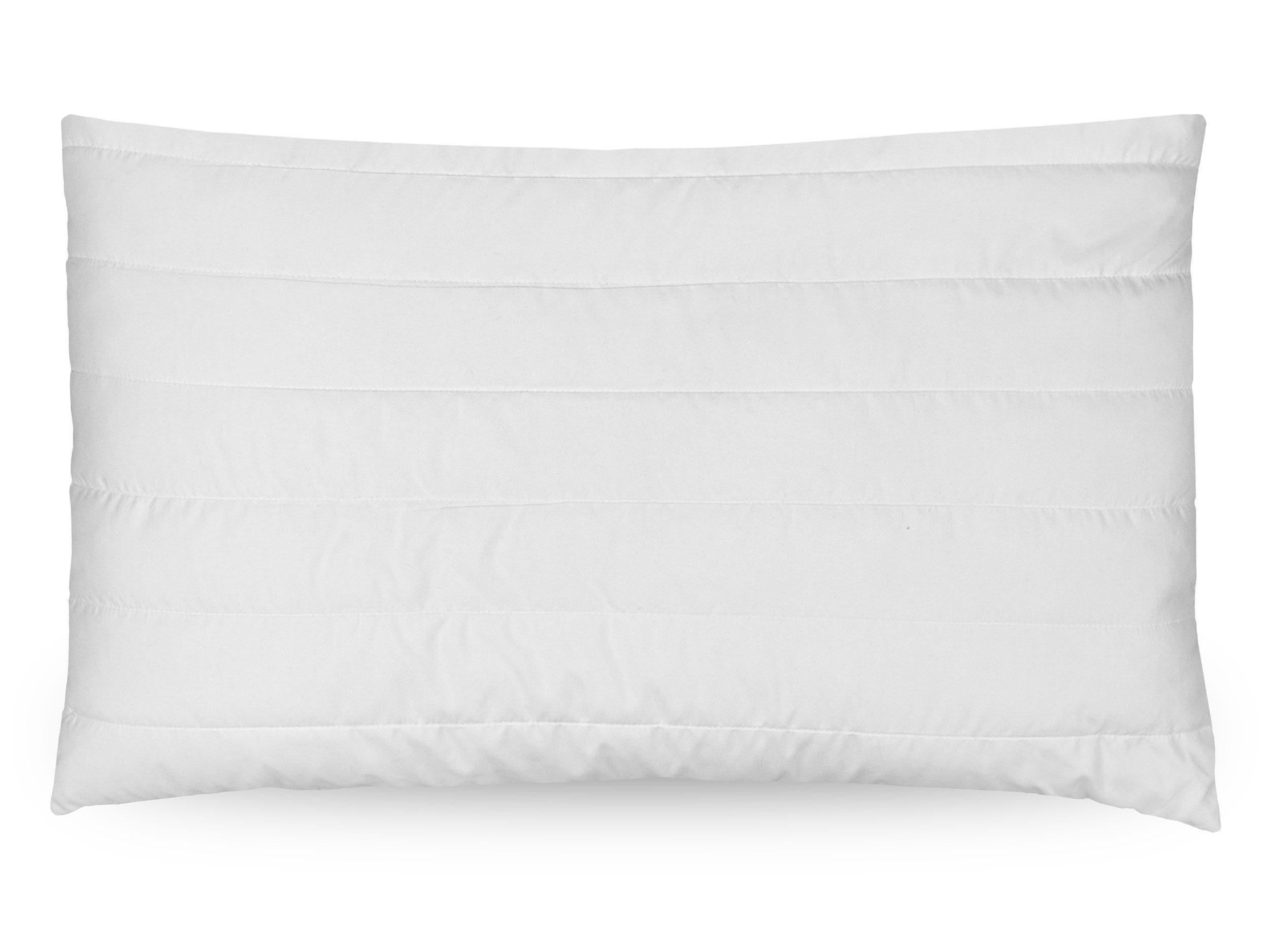 ZOLLNER Kopfkissen, Füllung: 100% Polyester, Bauch-, Seiten-, Rückenschläfer, 40 x 80 cm, 100% Polyester, allergikergeeignet