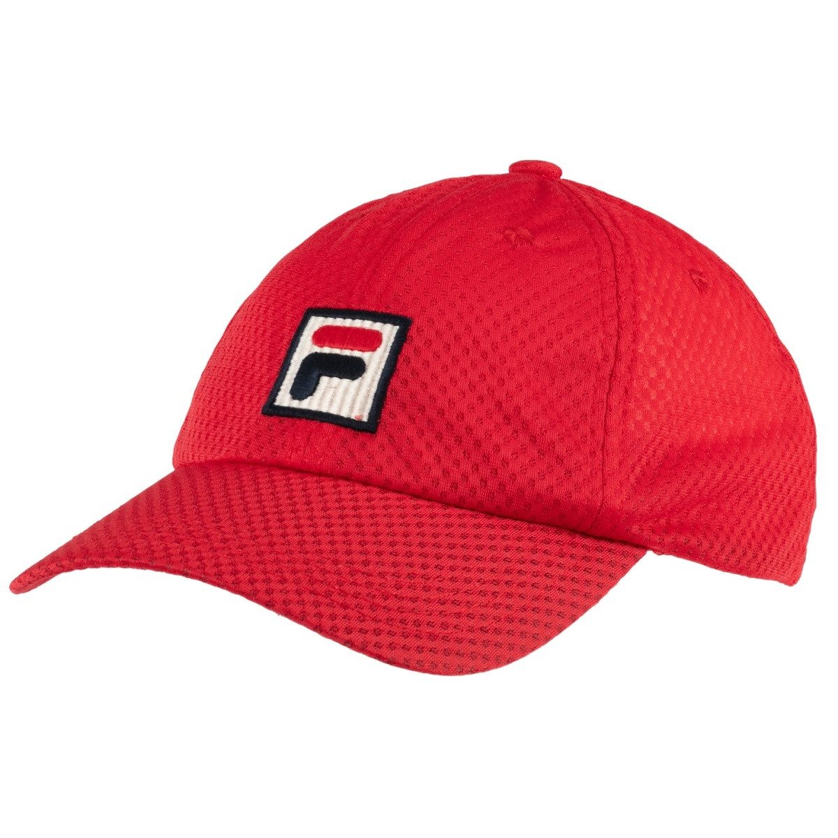 Fila Baseball Cap Tennis Sampau Mesh (100% Polyester) rot - 1 Stück