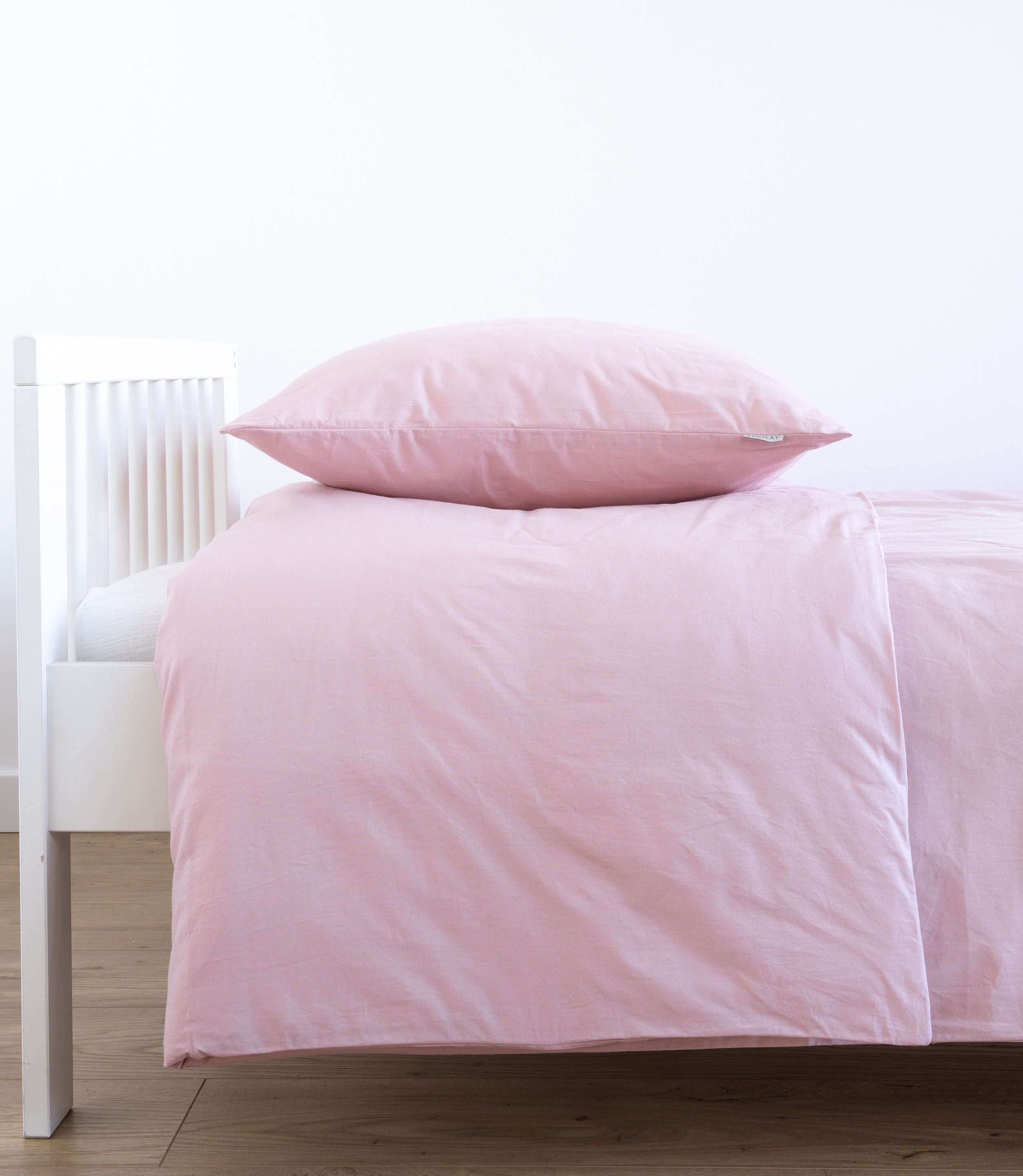 Loolay Bettwäsche Altrosa ROSA Staubrosa Puder Mädchen Babybettwäsche Jugen günstig online kaufen