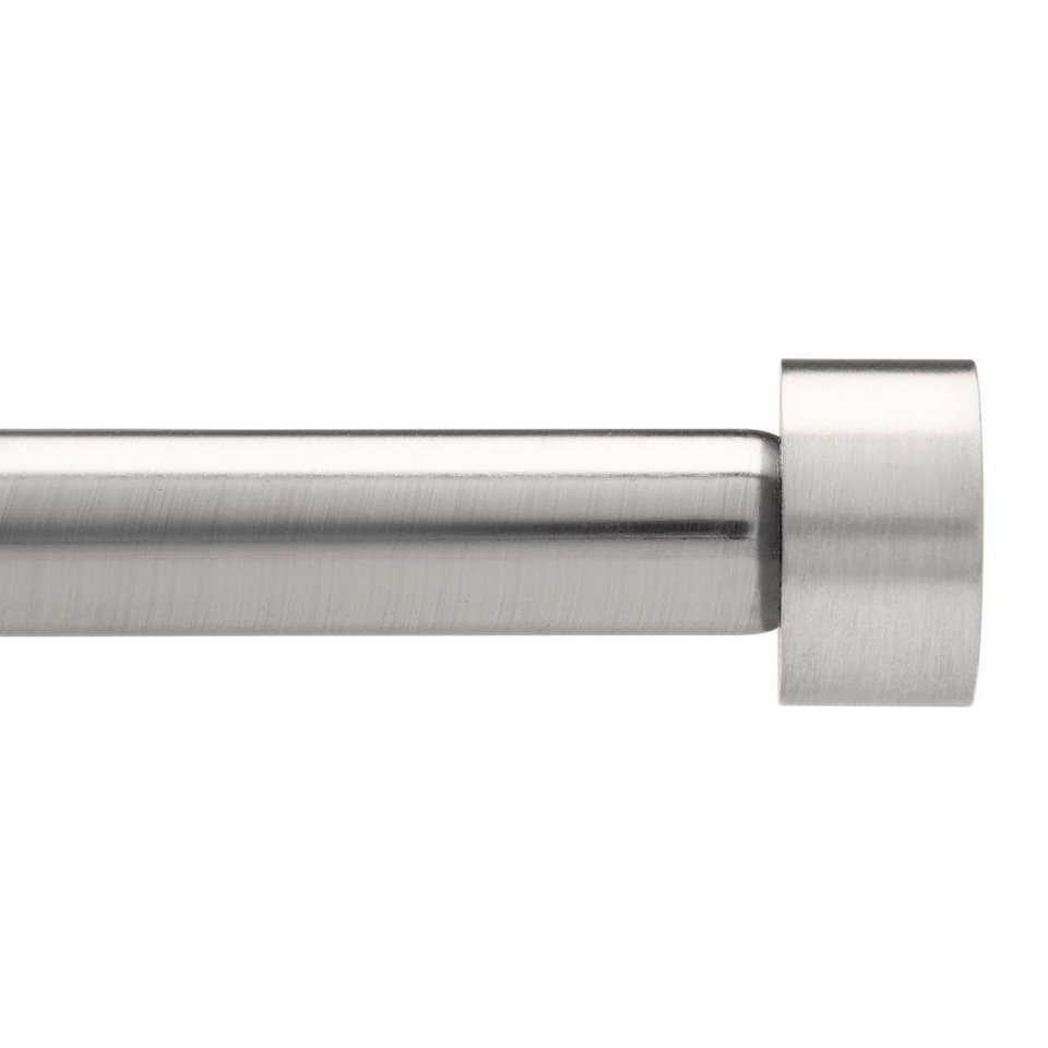 Gardinenstange Cappa 91.4 - 182.9 cm, Umbra, Ø 1.9 mm, 1-läufig,  ausziehbar, verschraubt, modernes und schlichtes Design