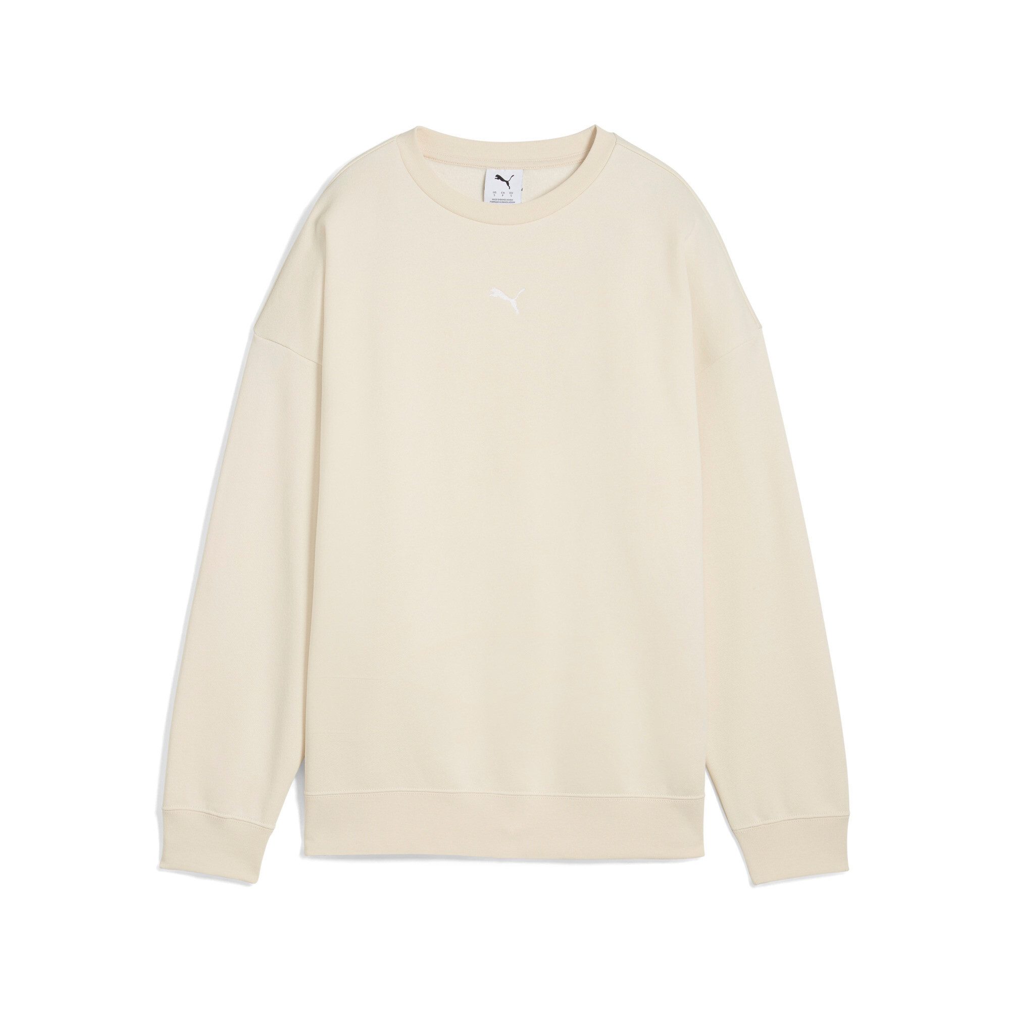 PUMA Langarmshirt ESS OVERSIZED CREW FL günstig online kaufen