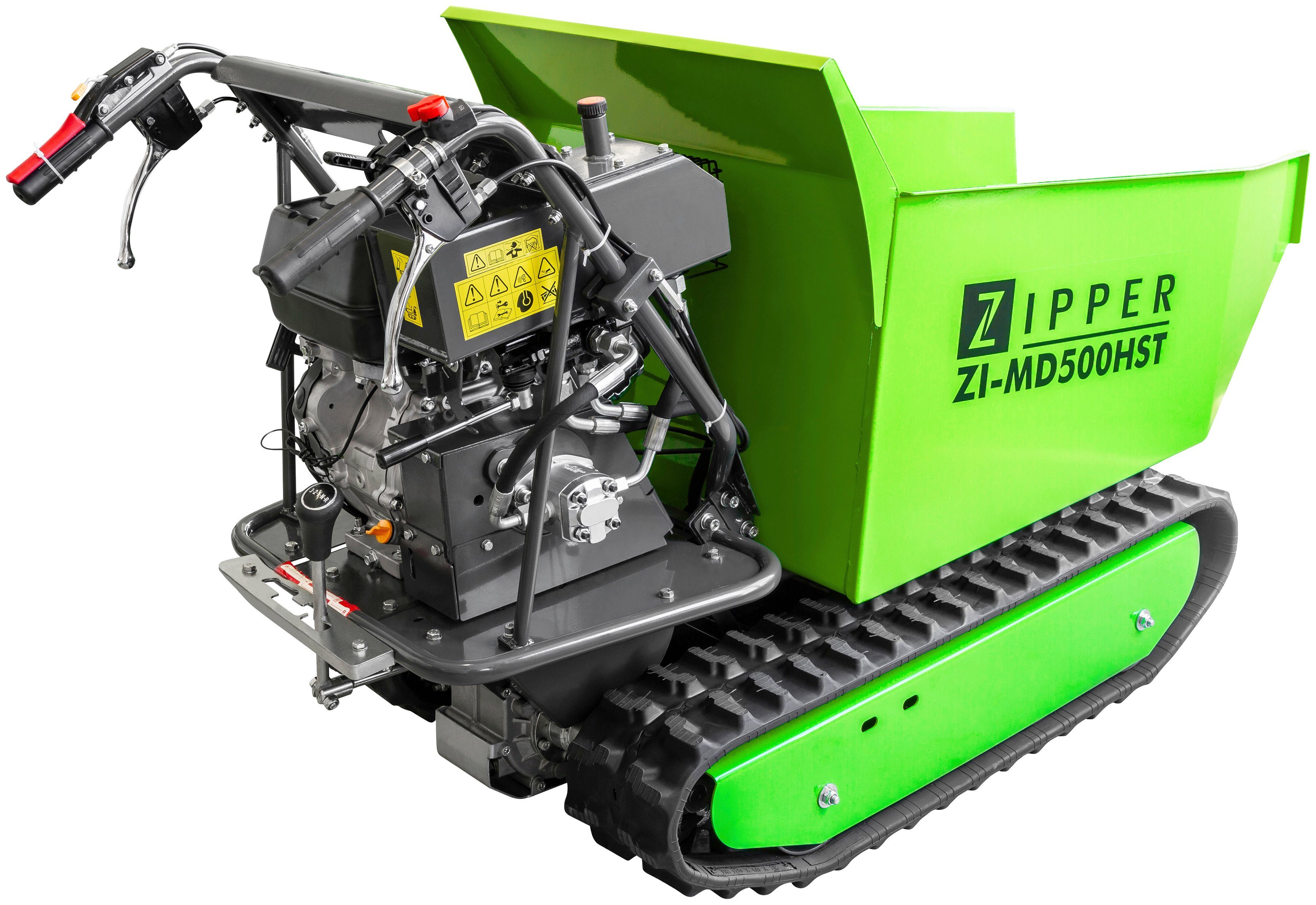 ZIPPER Raupendumper Mini, aus Stahl