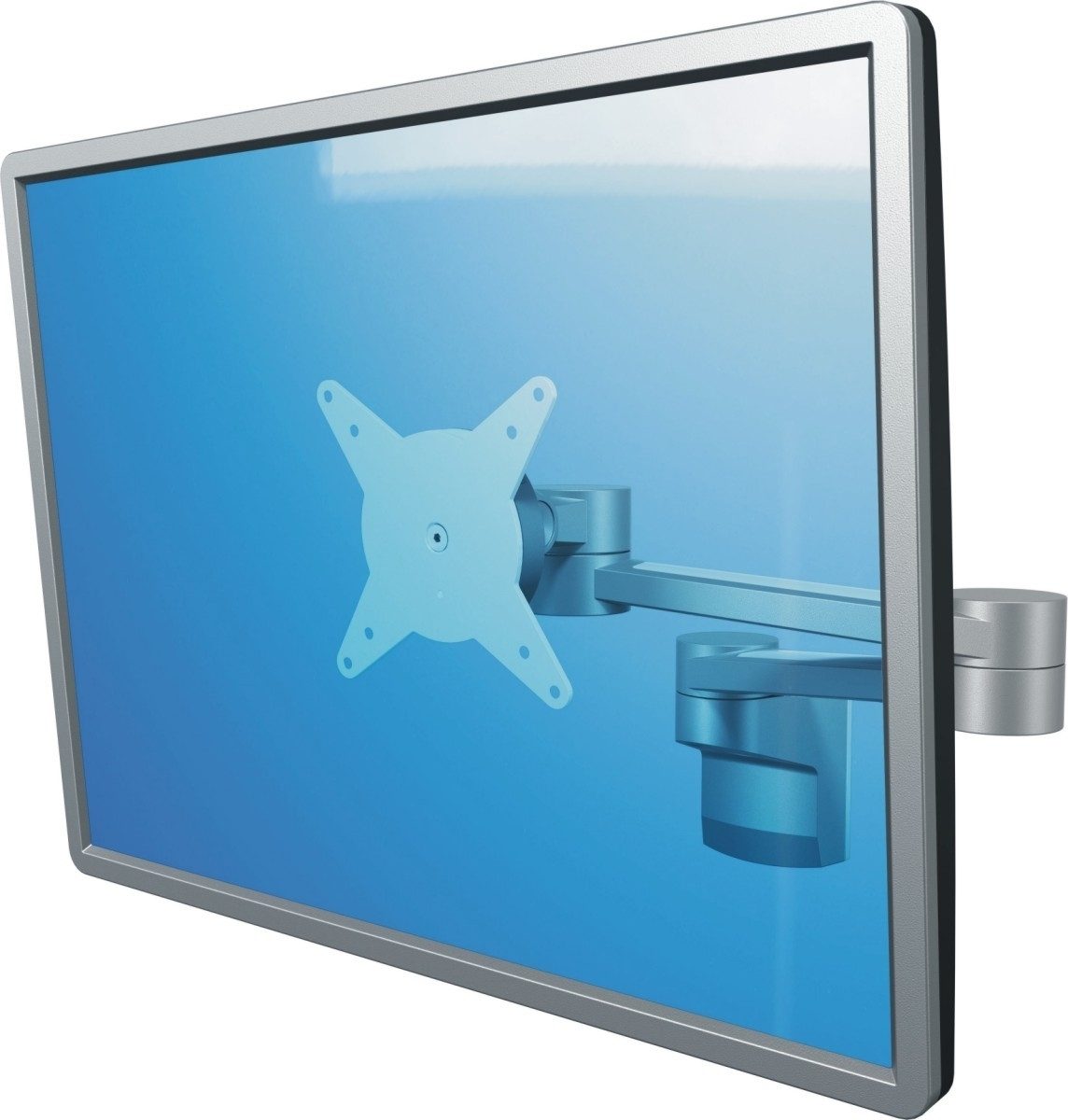 Dataflex Monitor-Halterung Monitorarm ViewLite 222 silber-weiß