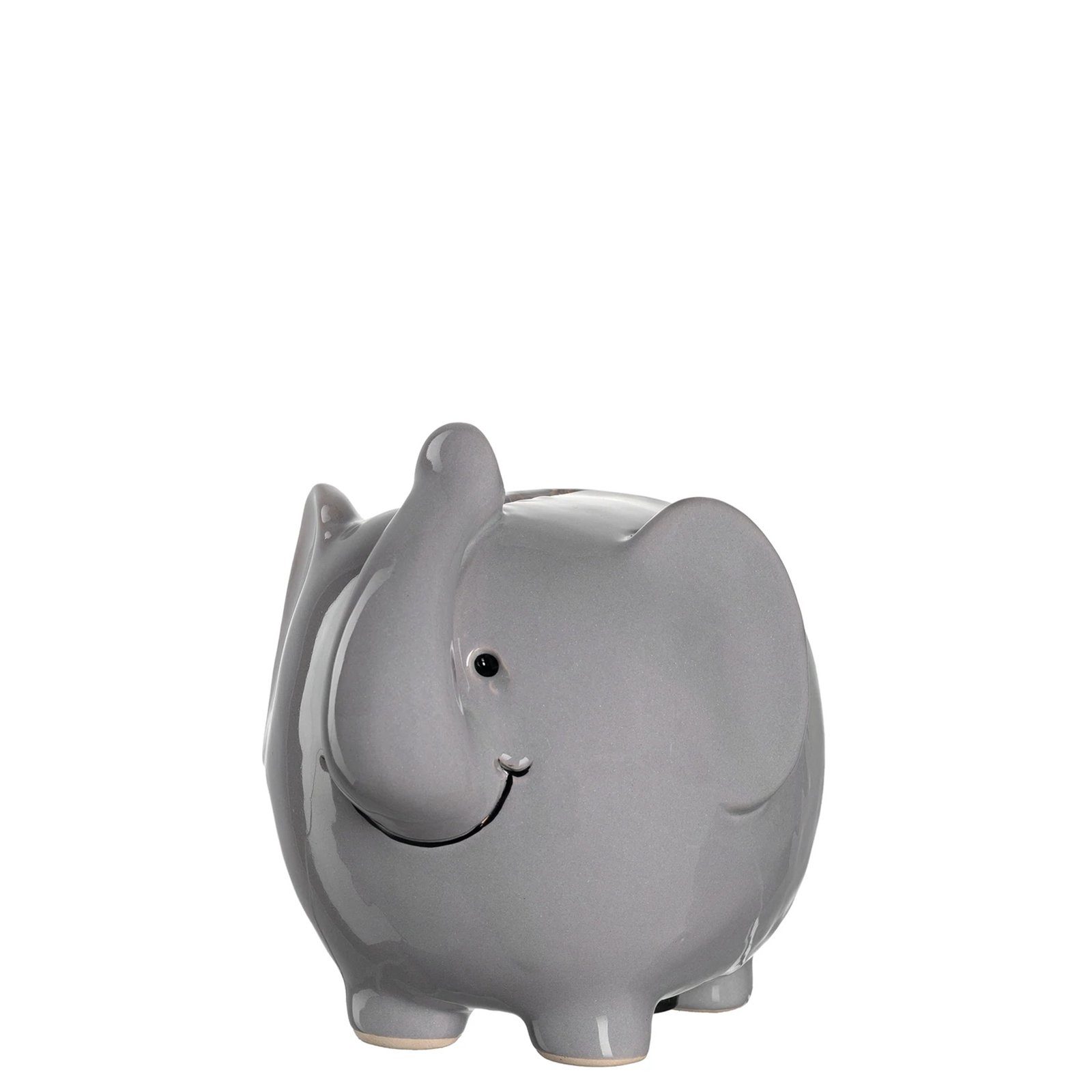 Spardose Spardose 11,5 cm grau Elefant BAMBINI