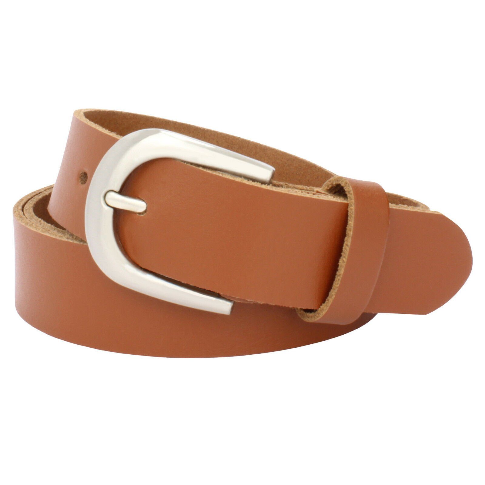 Ledergürtel Gürtel Ledergürtel 3cm breit Echt Leder Jeansgürtel Unisex