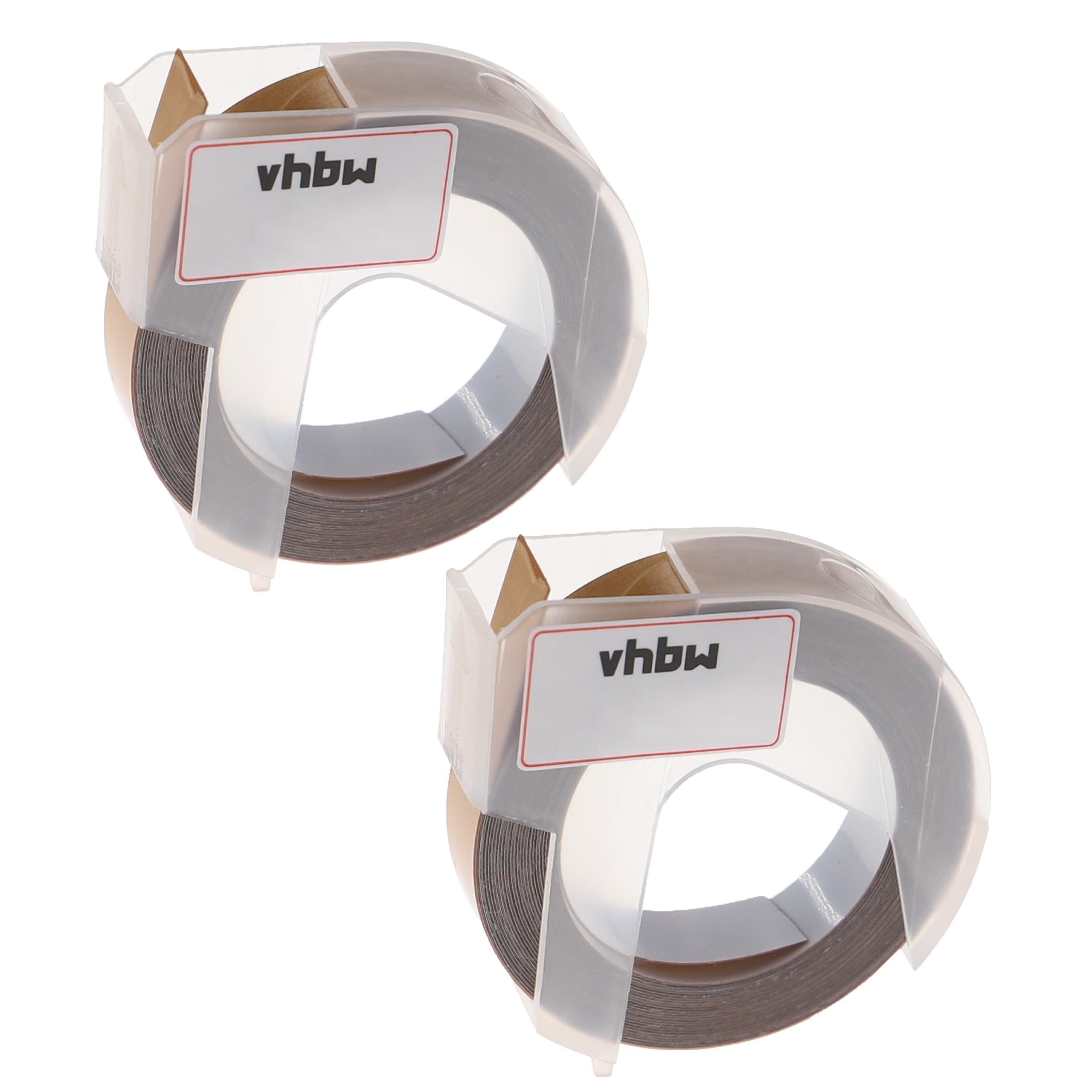 vhbw Beschriftungsband passend für Motex 5500A, 5500B Beschriftungsgerät / Drucker & Kopierer