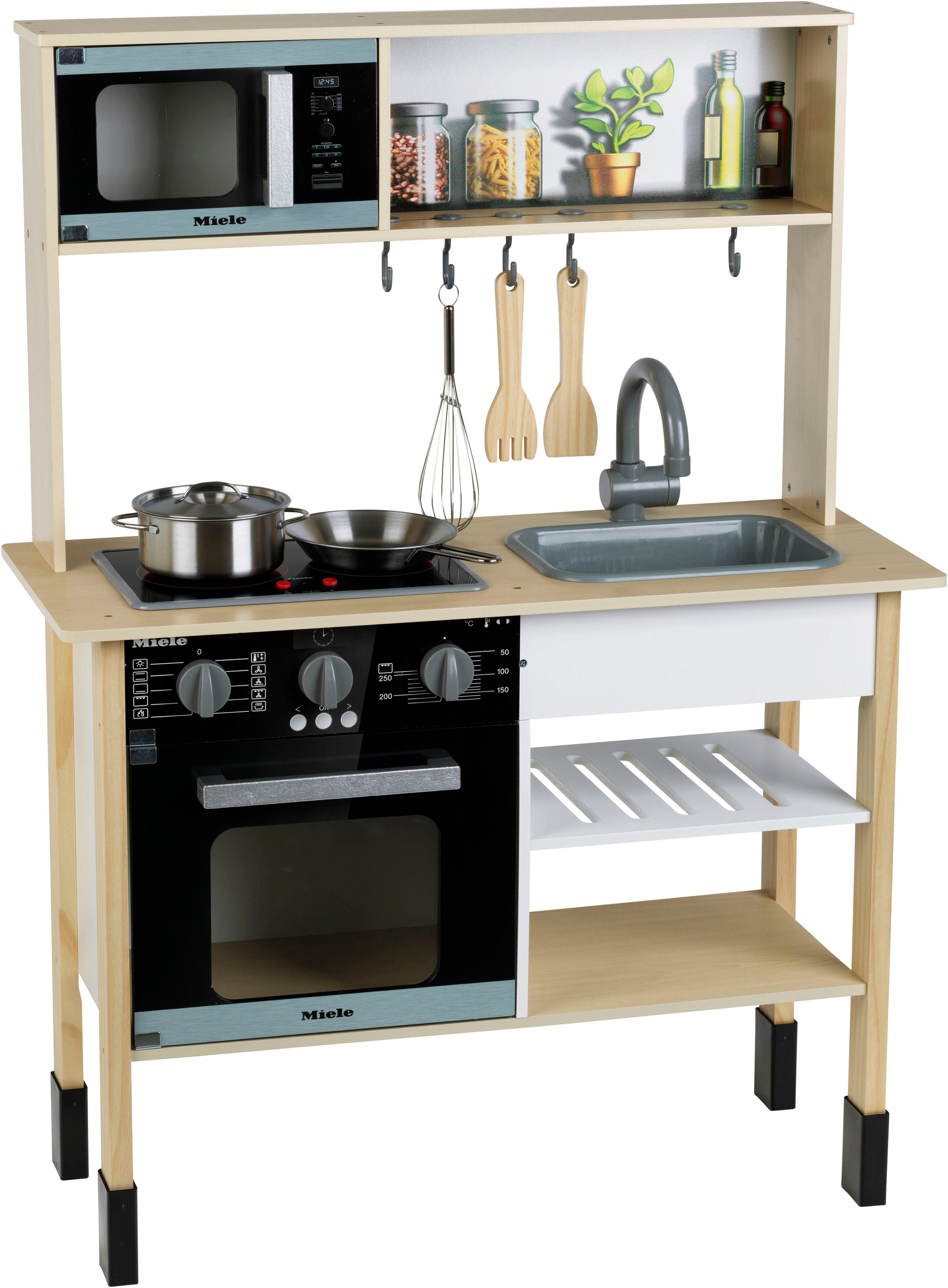 Klein Spielküche Miele, midi II MDF, mit Licht und Sound