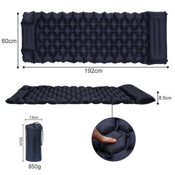 Randaco Isomatte Isomatte Selbstaufblasende Schlafmatten für Camping,mit Fußdruckpumpe