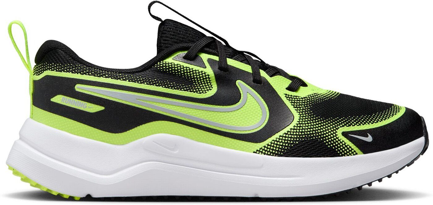 Nike NIKE COSMIC RUNNER (GS) BLACK/WOLF GREY-VOLT Laufschuh