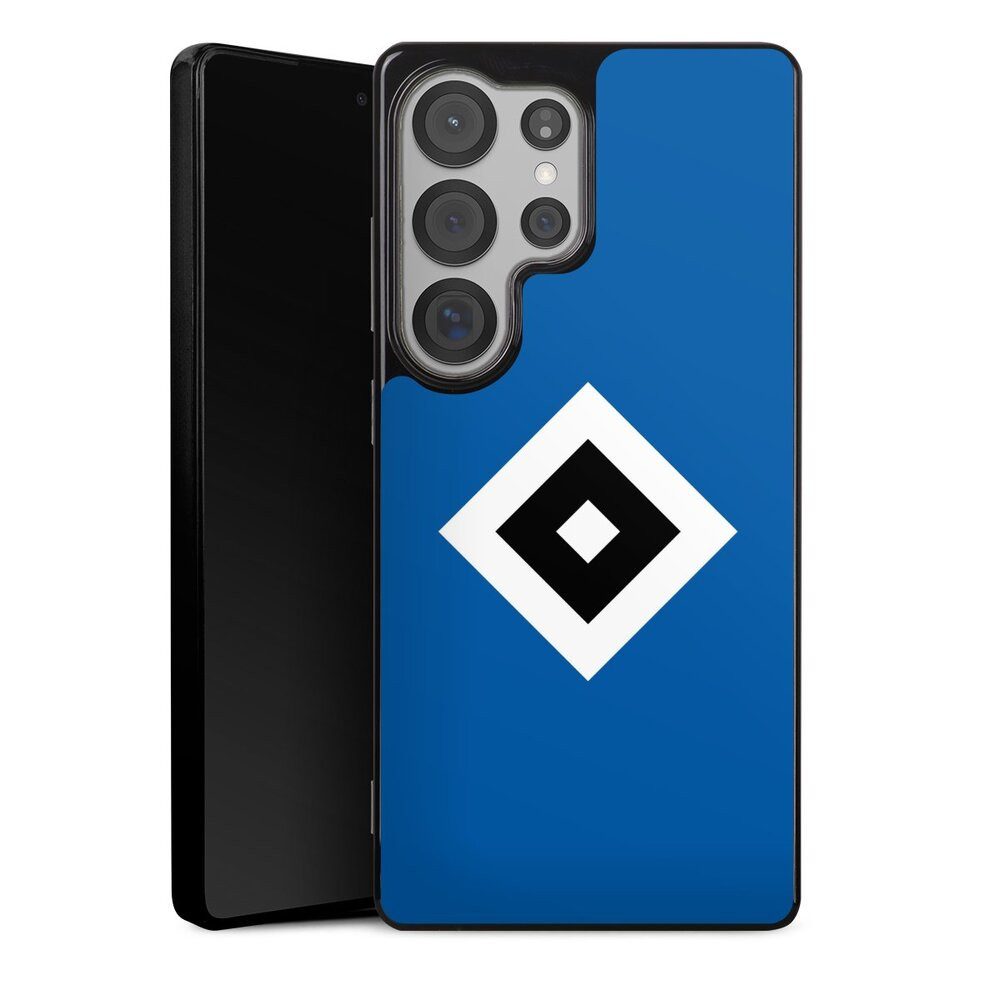 DeinDesign Handyhülle HSV Logo Hamburger SV HSV Blau, Samsung Galaxy S25 Ultra Silikon Hülle Bumper Case Handy Schutzhülle