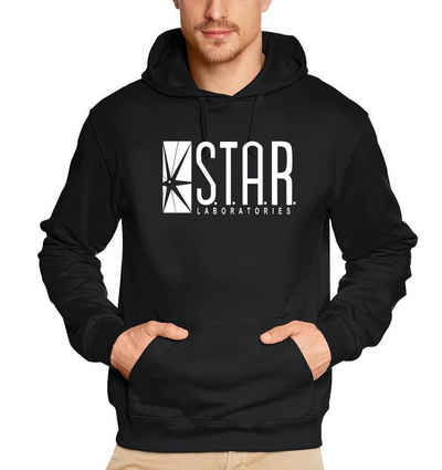 Flash Hoodie STAR Laboratories Sweatshirt mit Kapuze Flash TV S.T.A.R. Hoodie