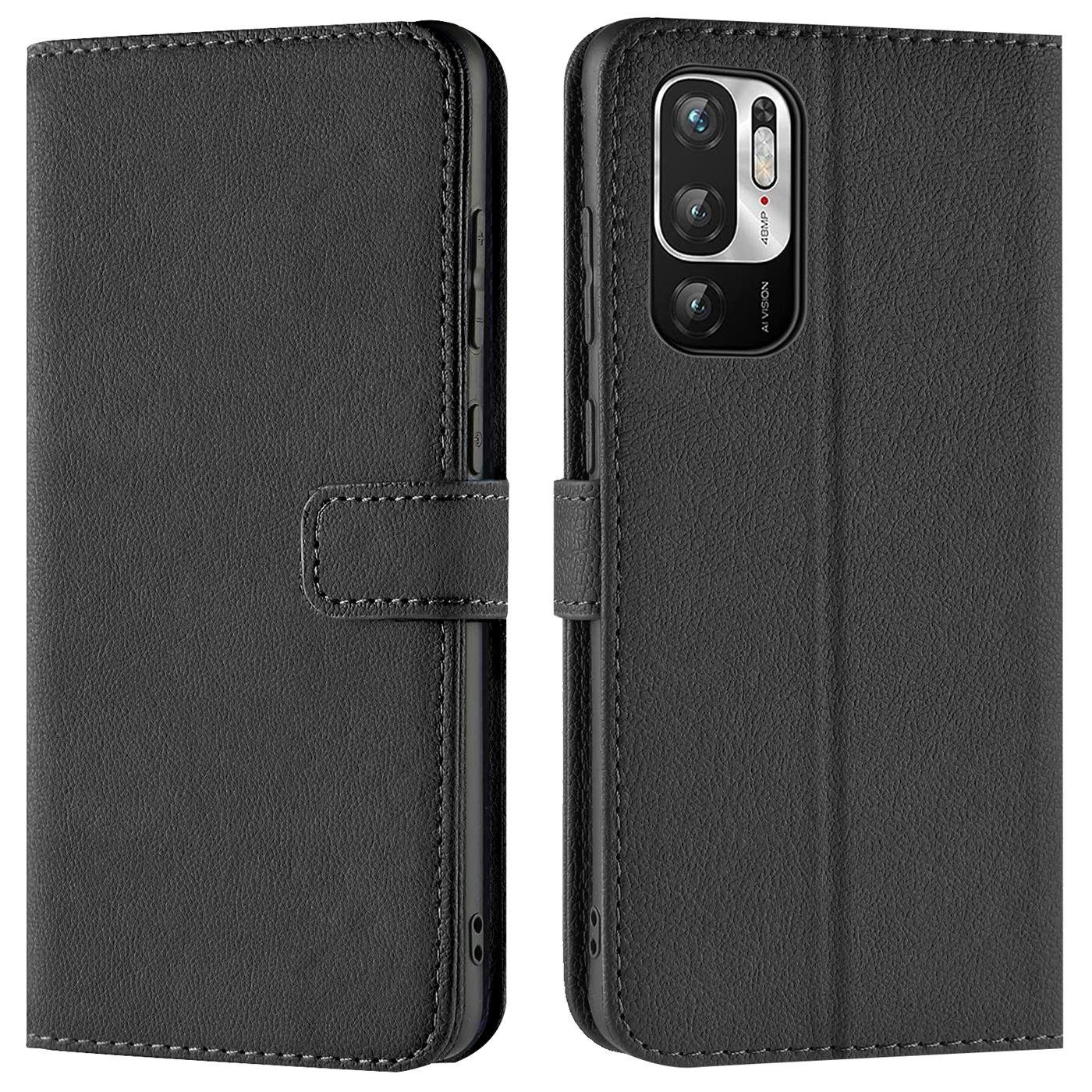 CoolGadget Handyhülle Book Case Handy Tasche für Xiaomi Redmi Note 10 5G 6,5 Zoll, Hülle Klapphülle Flip Cover für Redmi Note 10 5G Schutzhülle stoßfest