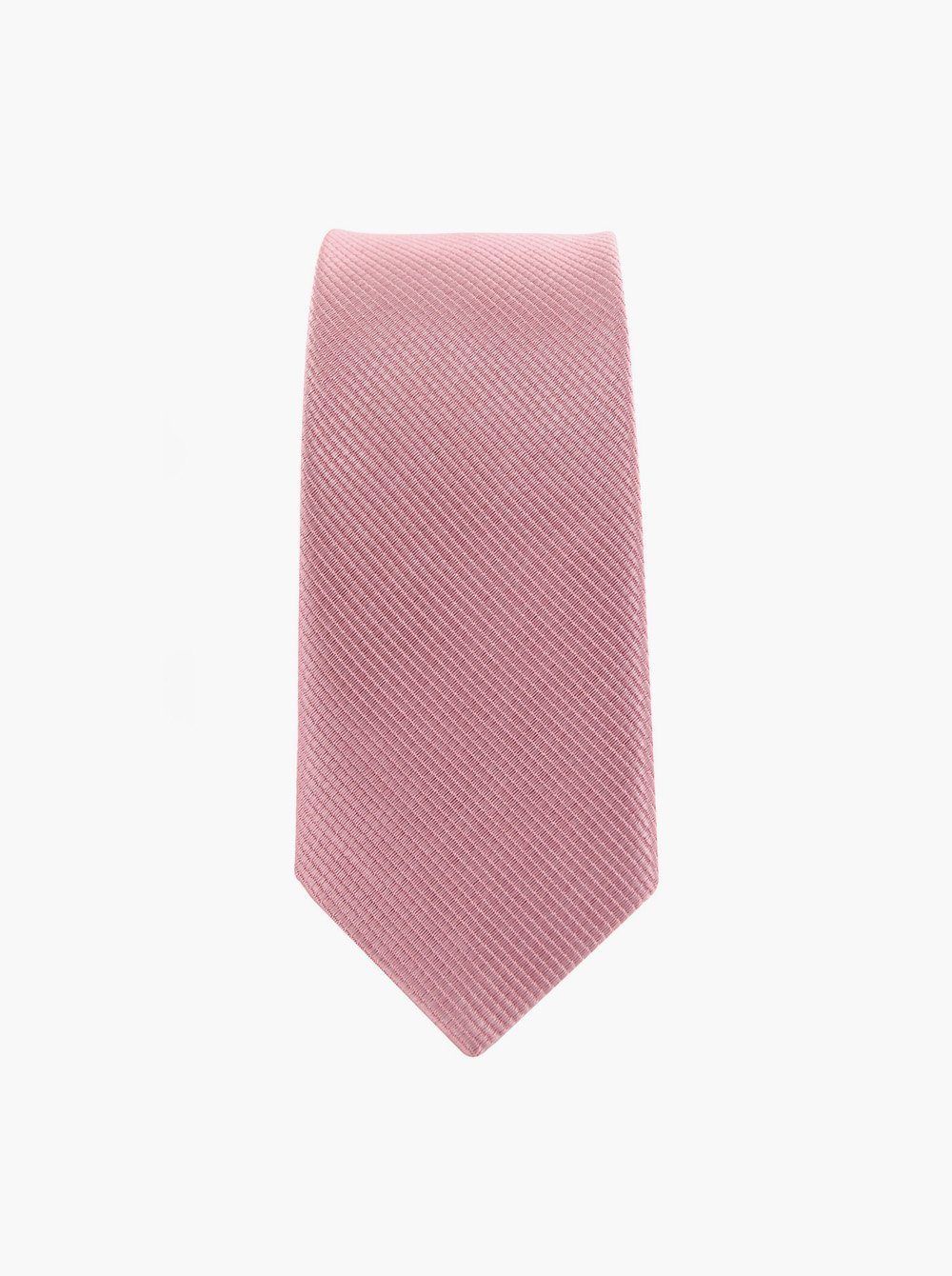 axy Krawatte Altrosa Geschenkbox Seidenkrawatte, Geschenk mit 5.0 cm Krawatte Herren perfektes breit einfarbig