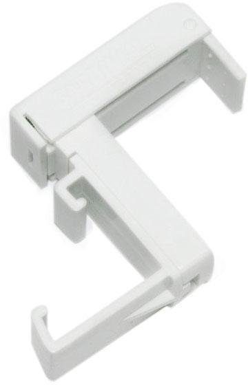 GARDINIA Sichtschutzbefestigung Klemmträger, Kunststoff, Jalousien, (2-tlg), Zubehör Aluminium-Jalousie