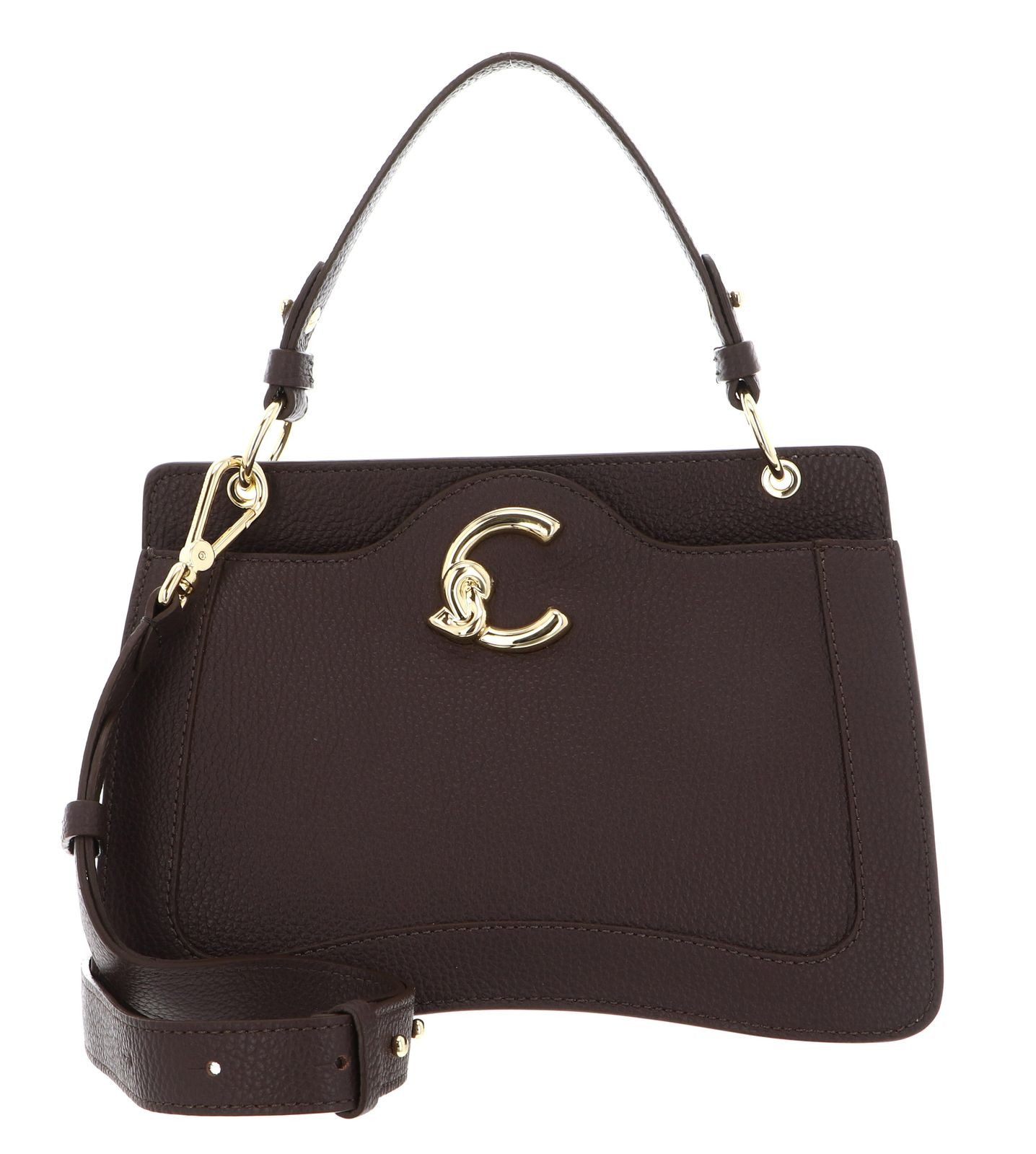 Umhängetasche Grained Leather Handbag