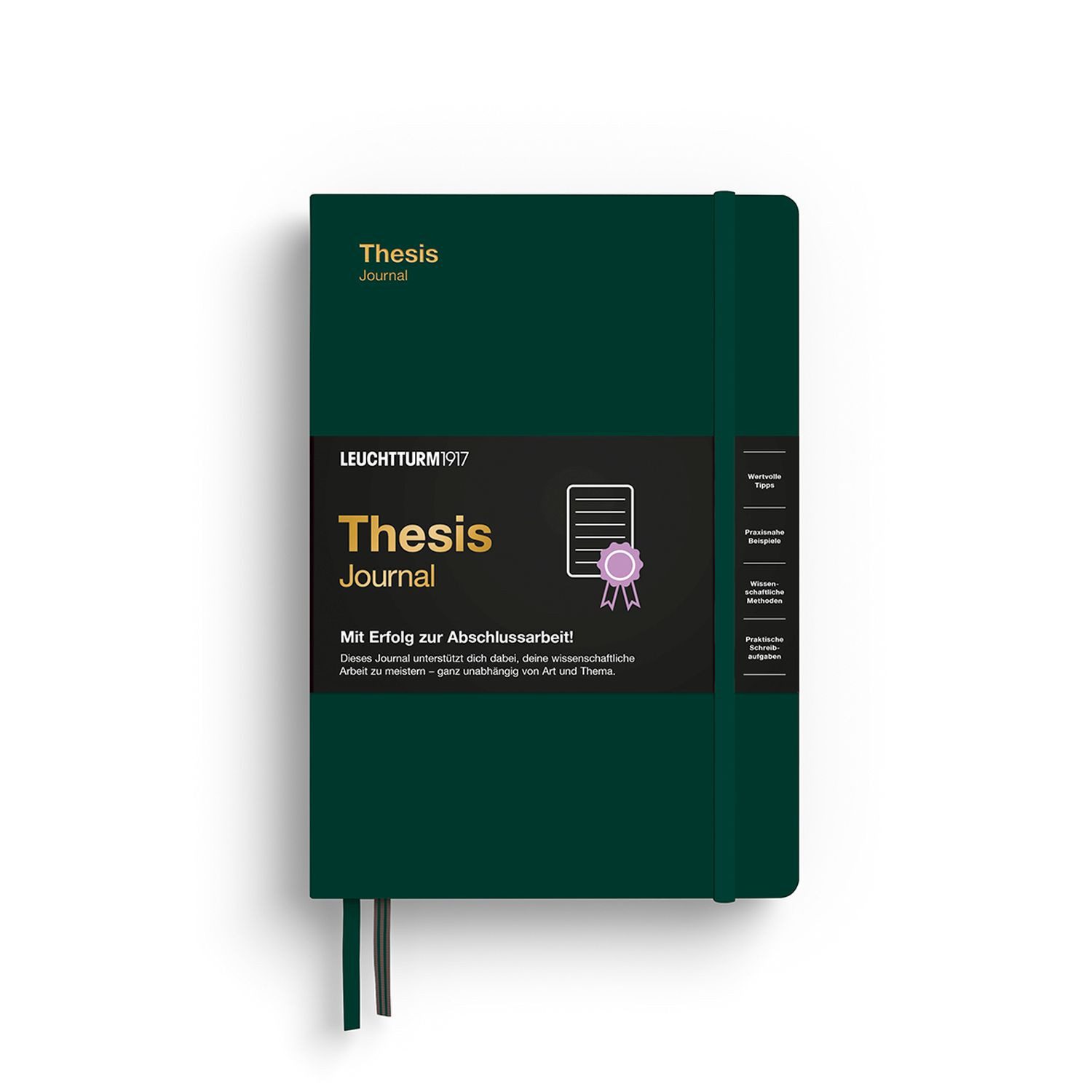 Leuchtturm1917 Notizbuch Thesis Journal Hardcover A5 Forest Green