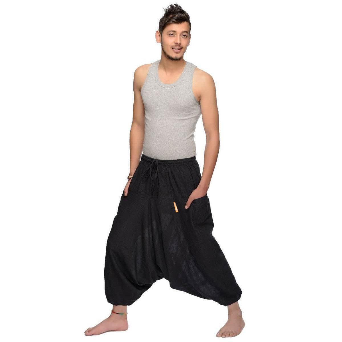 SIMANDRA Haremshose Singharaja Herren Freizeithose (1-tlg) mit elastischem Bund